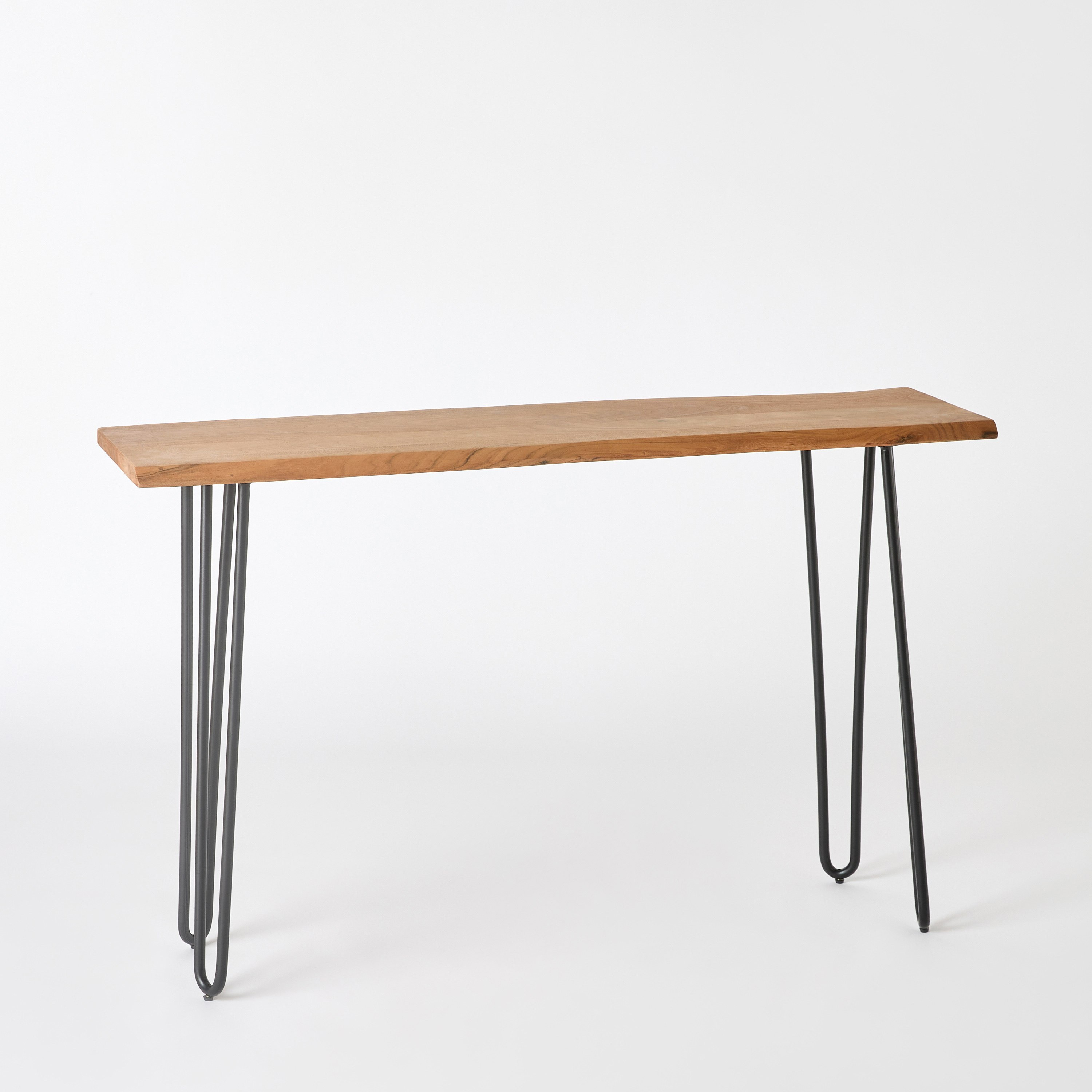 Cavon Corwin Live Edge Solid Wood Top Console Table-hbxfurniture-tablesandstands-consoletables-image-8
