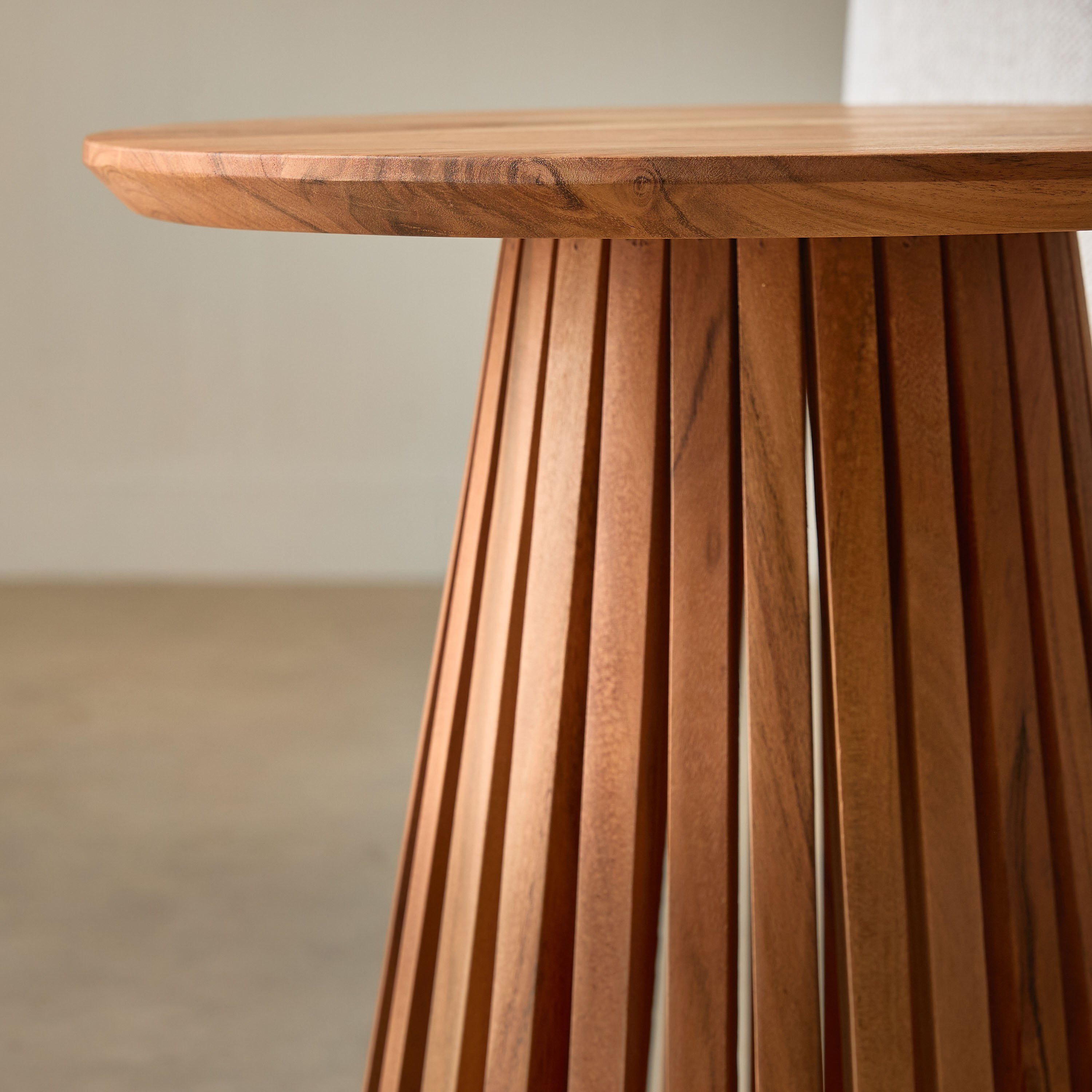 Cavon Dolce Round Solid Wood End Table-hbxfurniture-livingroom-endtables-image-3