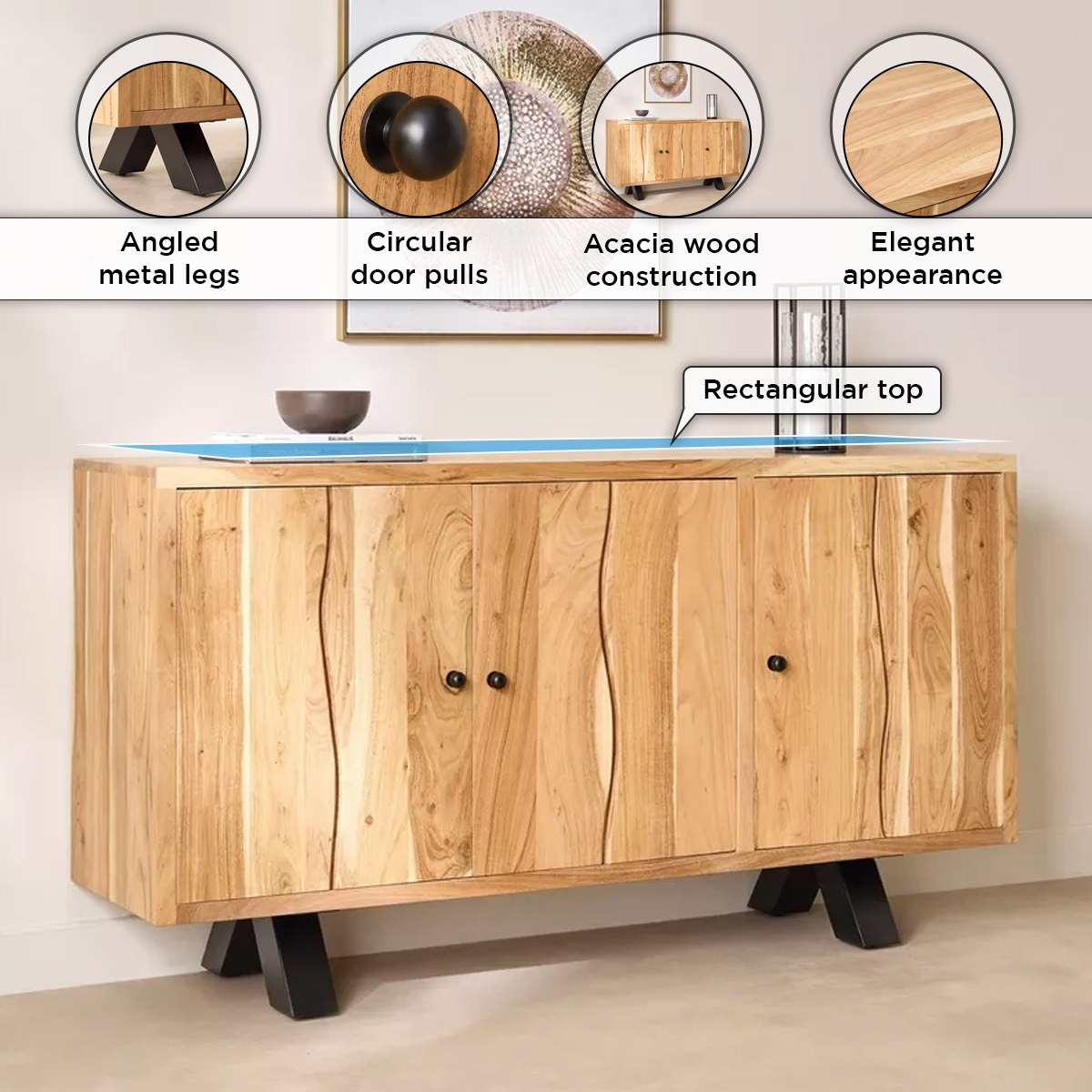 Vendra Arno 3-Door Live Edge Solid Wood Sideboard-hbxfurniture-diningroom-buffetsandsideboards-image-6