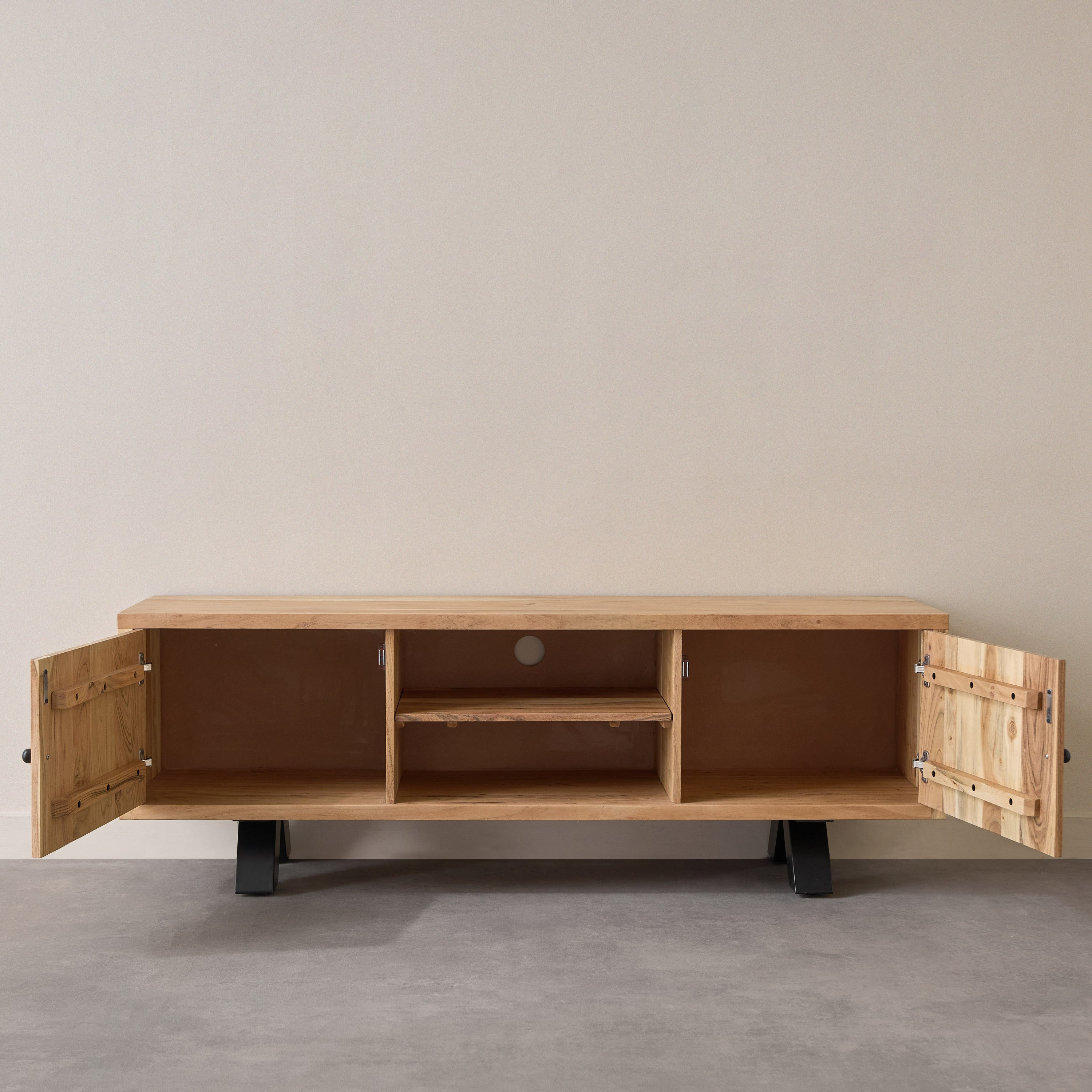 وحدة تلفزيون حتى 70 بوصة 1.6 متر بـ2 باب حوّاف طبيعية - أرنو من فيندرا-hbxlivingroom-mediaunitsandstorage-tvunits-image-9