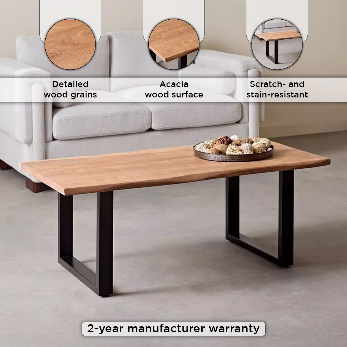 Vendra Costa Live Edge Solid Wood Top Coffee Table-PROMO_HB_UAE_HBX10_280126-image-4