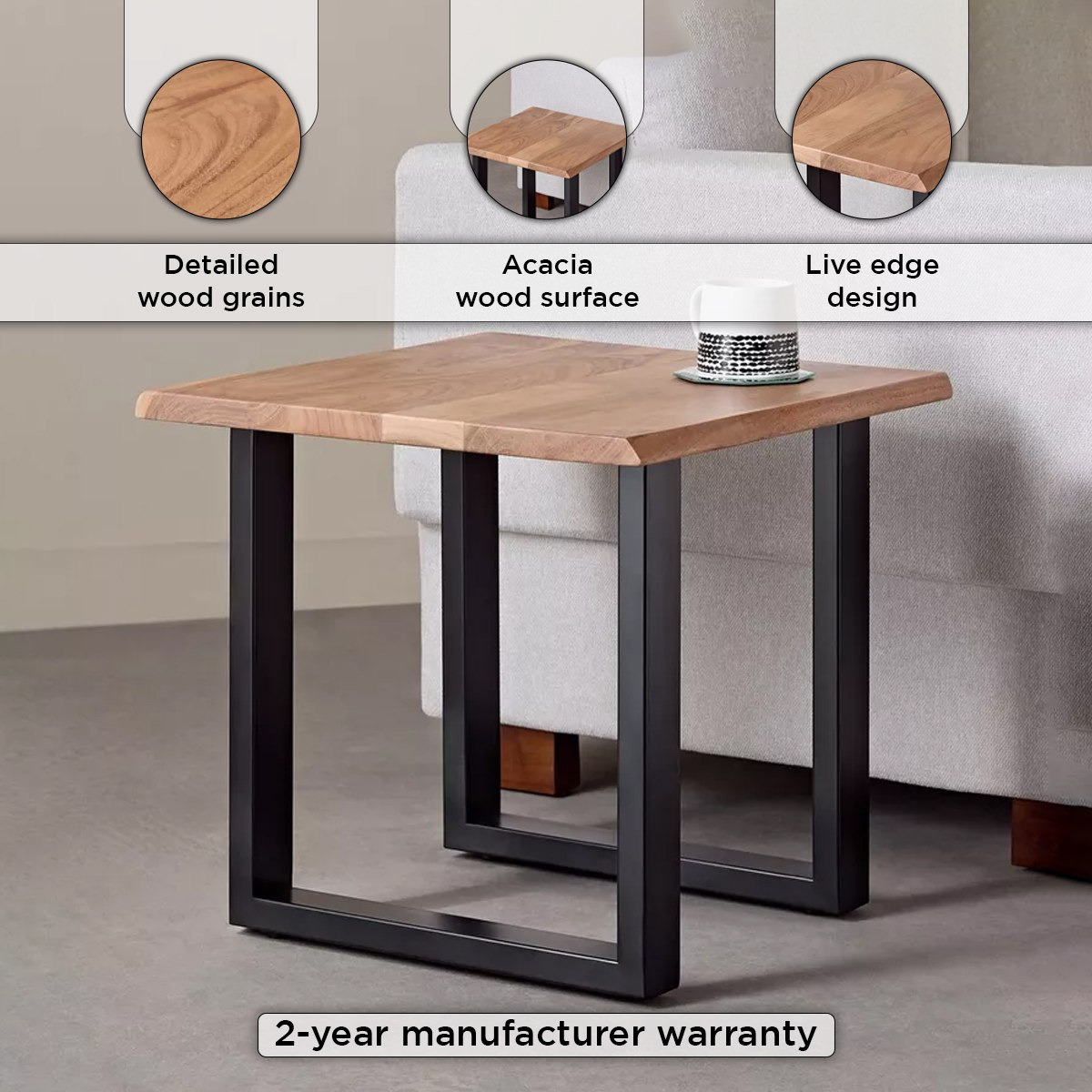 Vendra Costa Live Edge Solid Wood Top End Table-hbxfurniture-livingroom-endtables-image-4