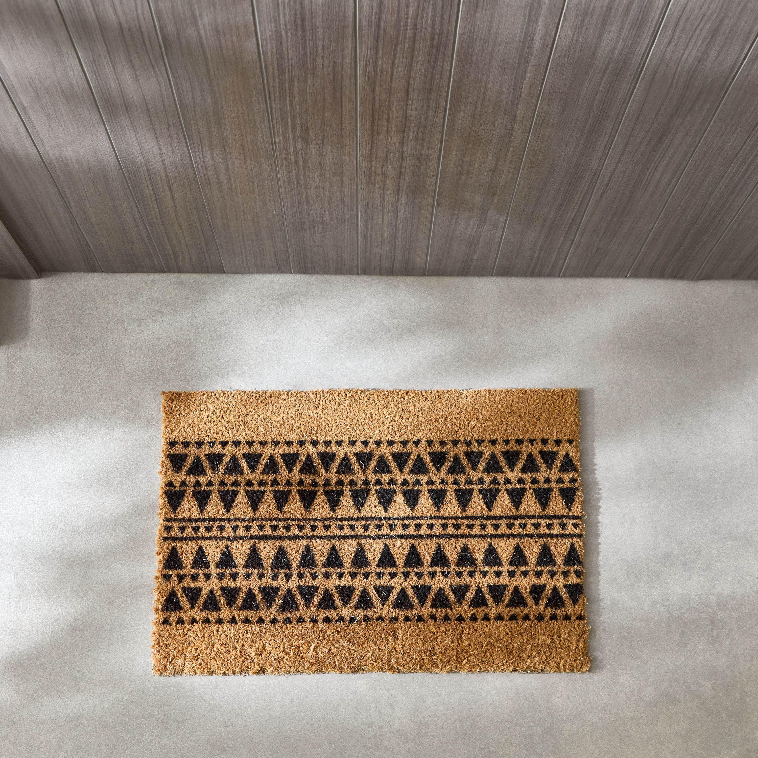 سجادة باب من ألياف جوز الهند بظهر لاتكس وطبعات من يوريكا - 40x60 سم-hbxhomeware-hbxlivingroom-image-2