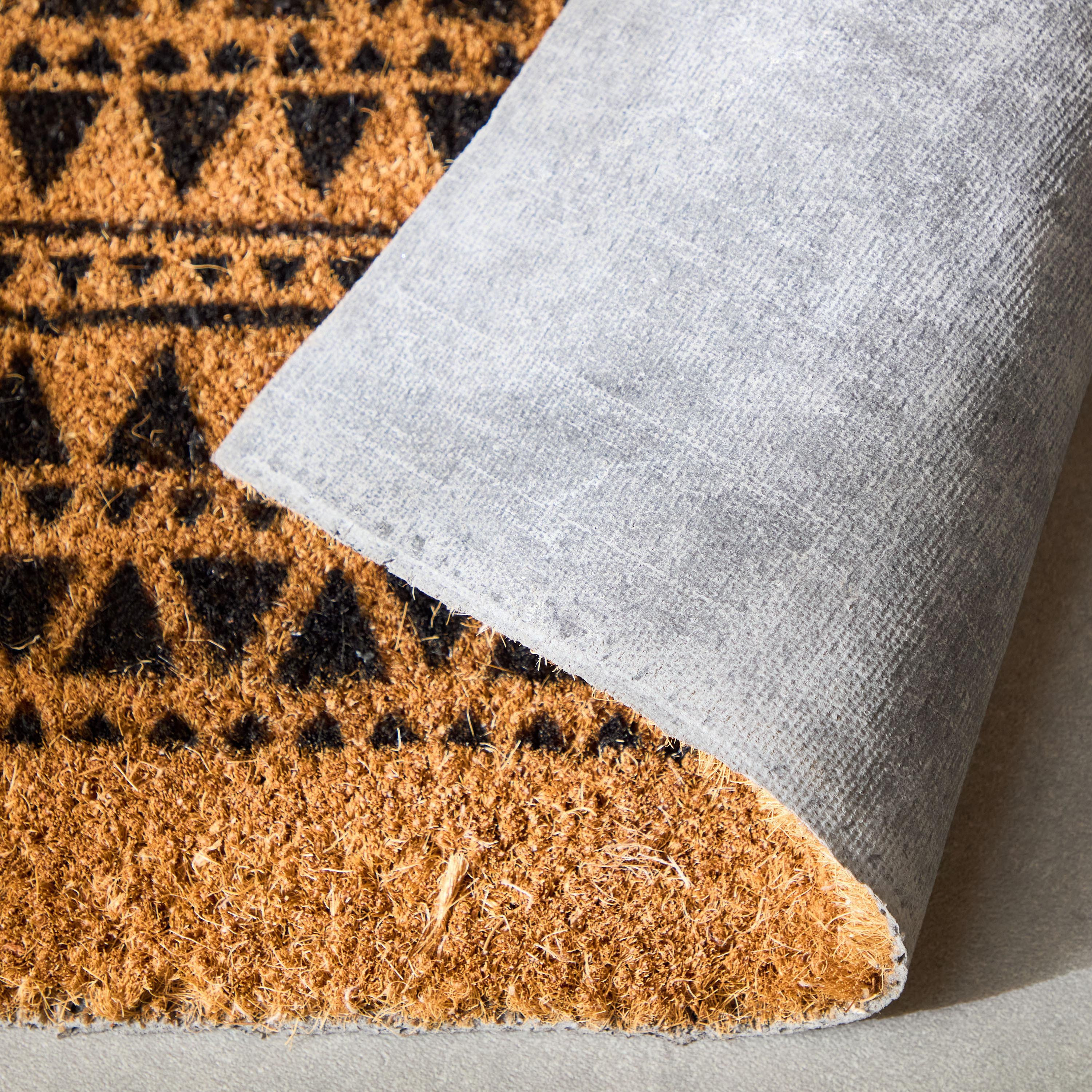 سجادة باب من ألياف جوز الهند بظهر لاتكس وطبعات من يوريكا - 40x60 سم-hbxhomeware-hbxlivingroom-image-4