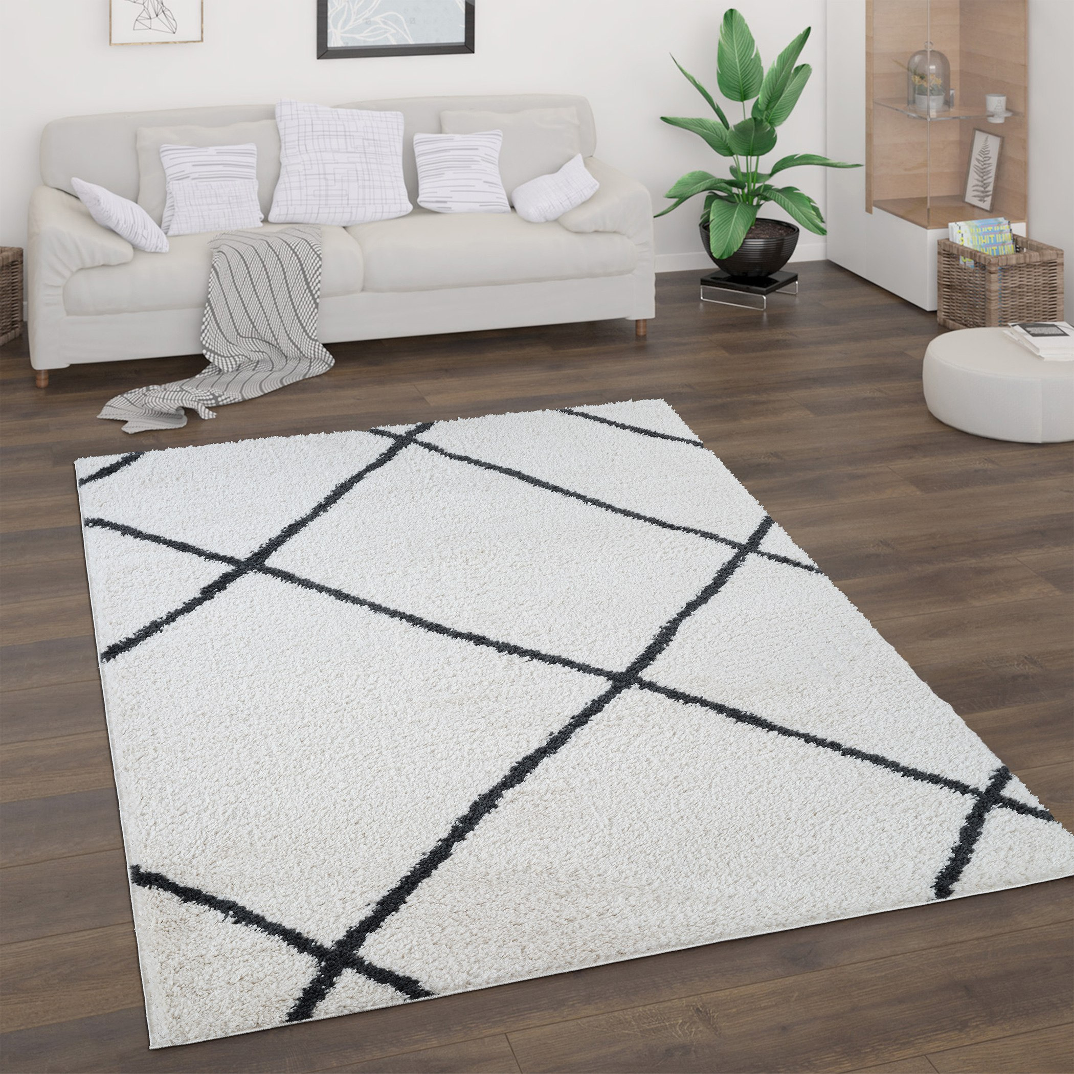سجادة كثيفة مخملية من بورتو - 80x150 سم-hbxdecorandfurnishings-floorcoverings-rugs-image-1