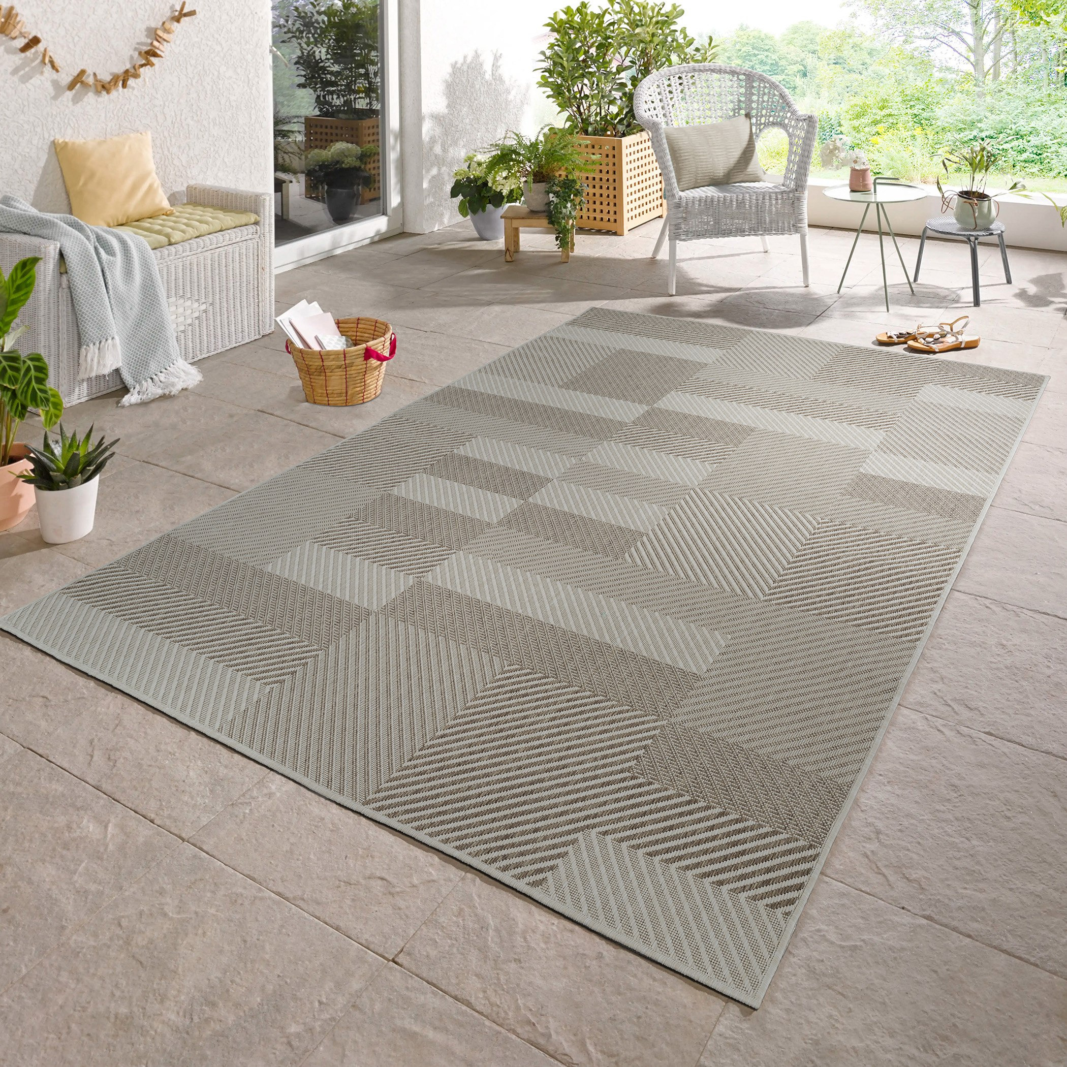 سجادة خارجية مقاومة للطقس من مادة البولي بروبيلين من كلايد فلاسيس - 80x150 سم-hbxdecorandfurnishings-floorcoverings-rugs-image-1