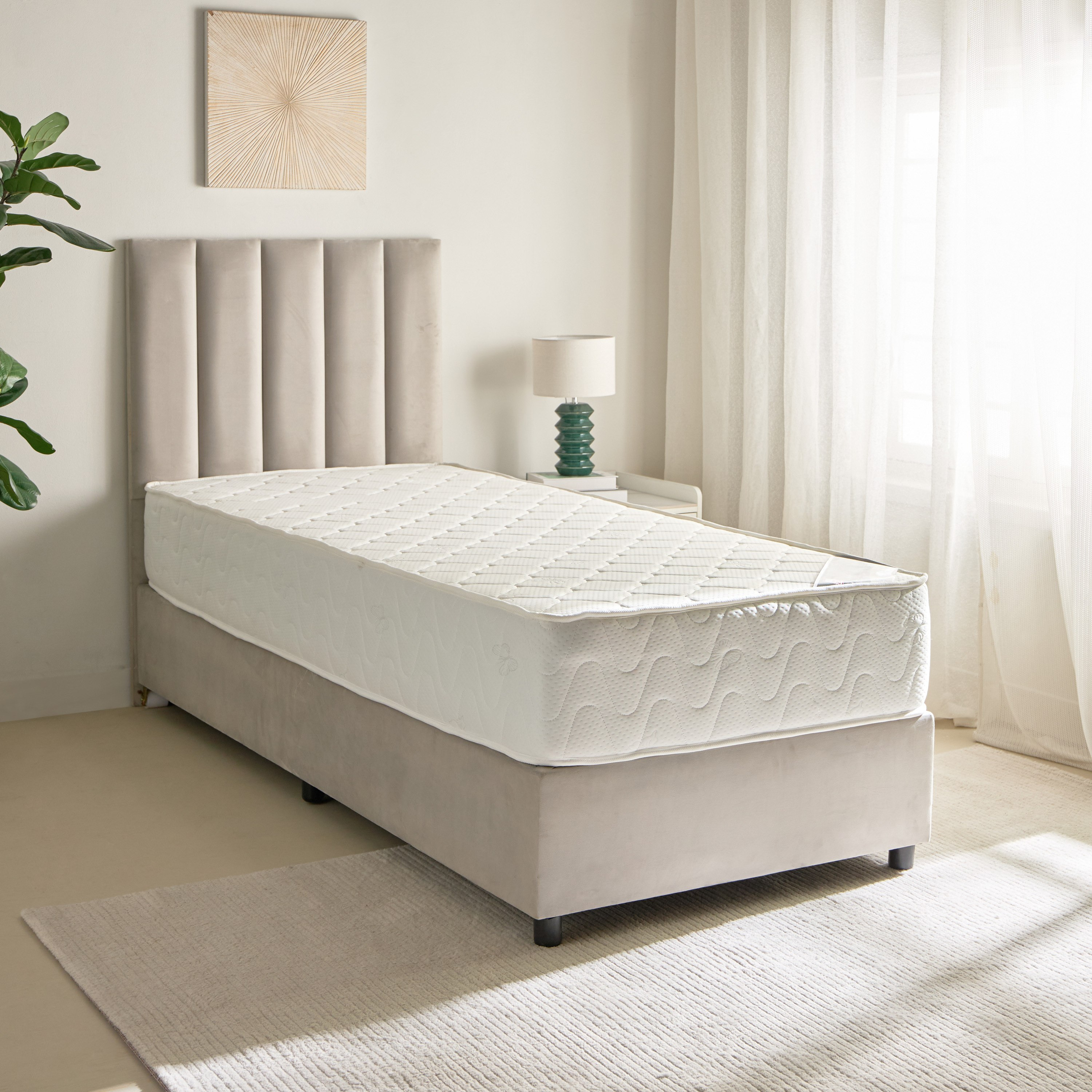 مرتبة فردية قماش محبوك بنوابض حلزونية من آي سوبريم بلس - 90x190x25 سم-PROMO_HB_KSA_HBX10_190925-image-2