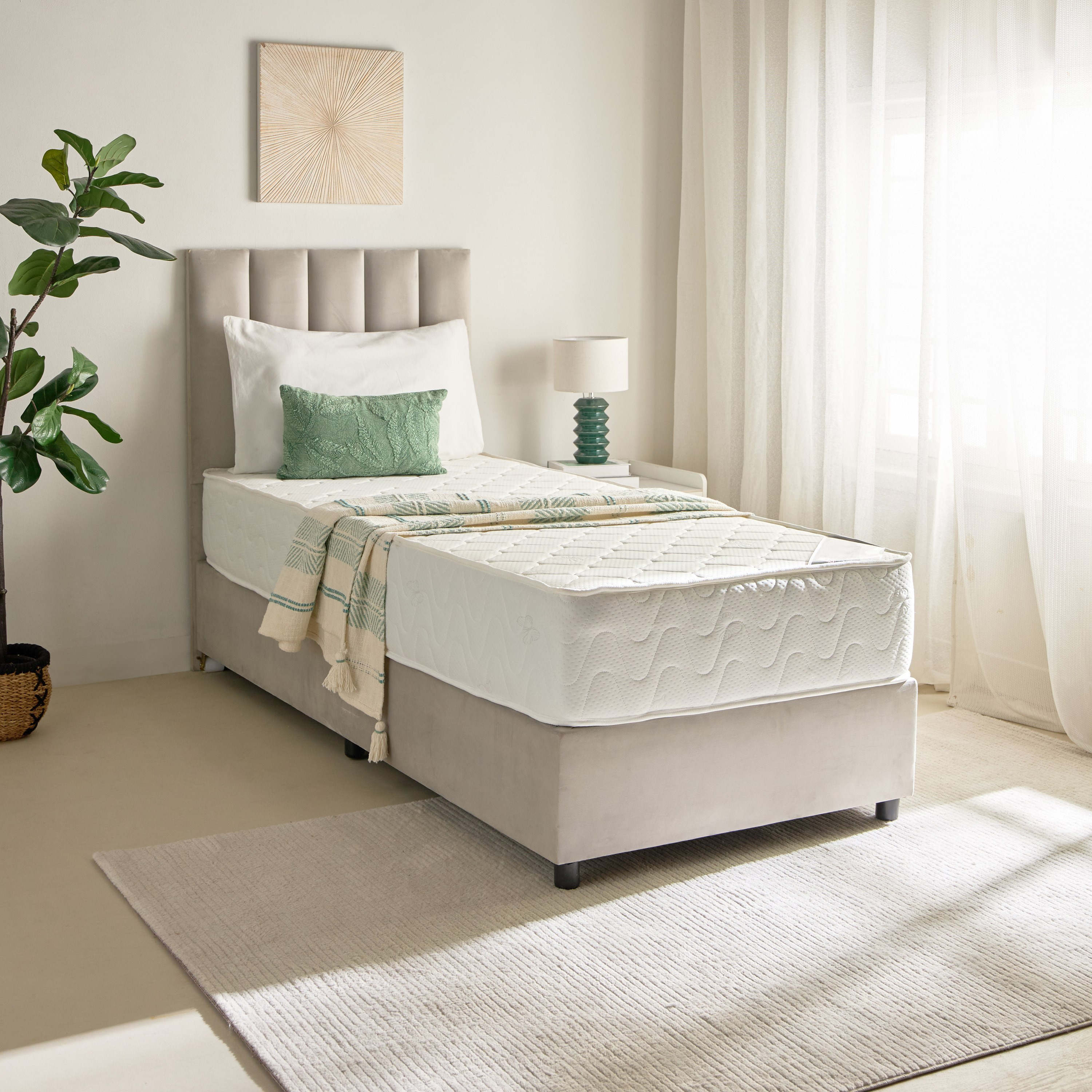 مرتبة فردية قماش محبوك بنوابض حلزونية من آي سوبريم بلس - 90x190x25 سم-PROMO_HB_KSA_HBX10_190925-image-9