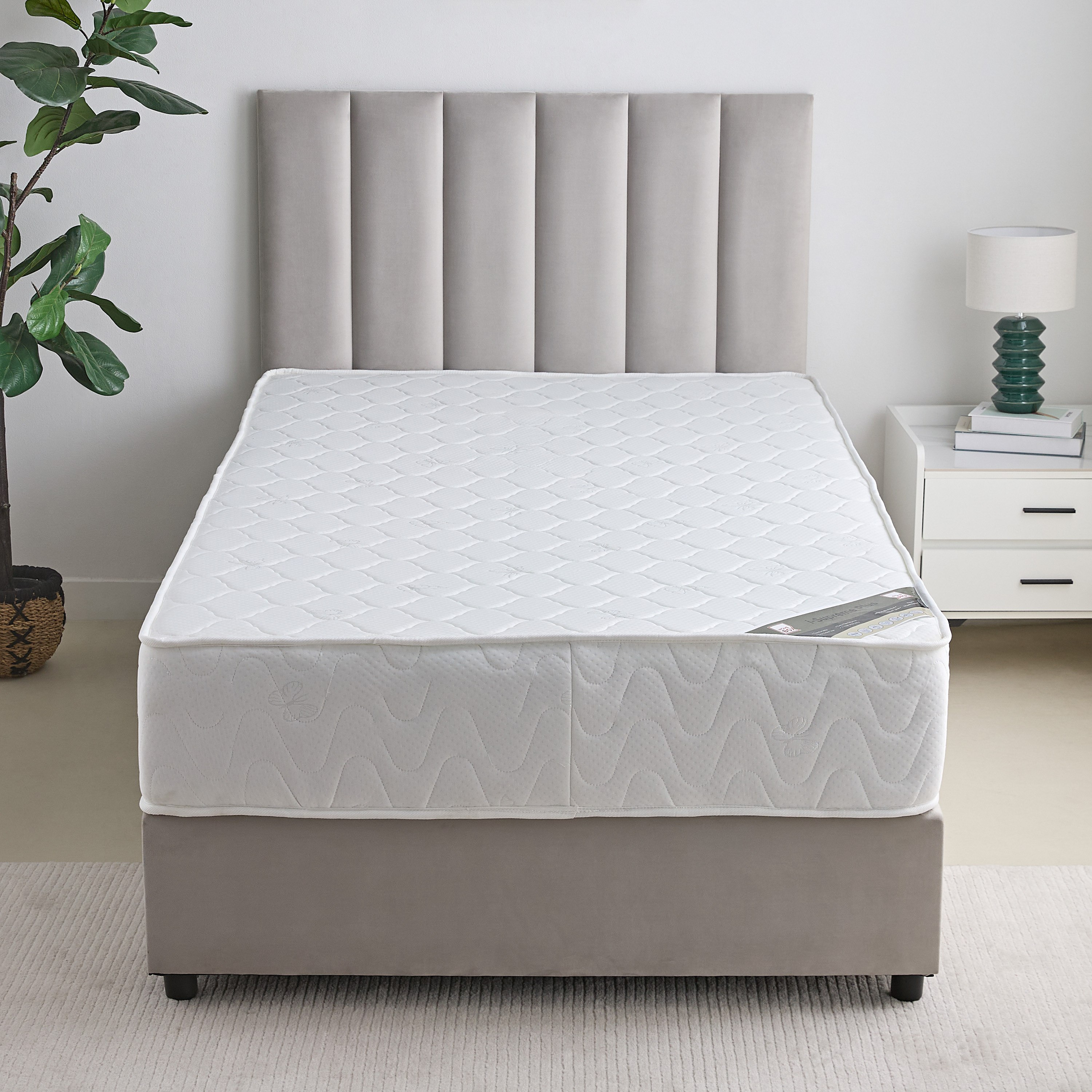 iSupreme Plus Side Foam Encased Bonnell Spring Queen Mattress - 155x205x25 cm-hbxbedroom-mattresses-queen-image-3