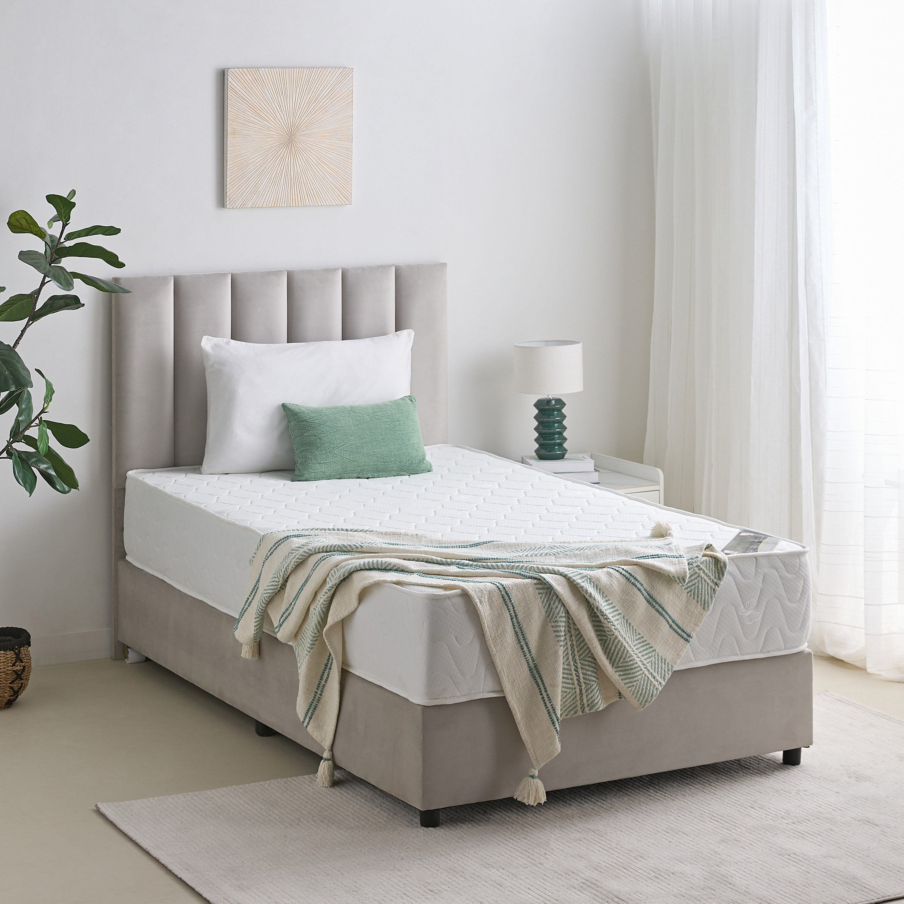 iSupreme Plus Side Foam Encased Bonnell Spring Queen Mattress - 155x205x25 cm-hbxbedroom-mattresses-queen-image-9