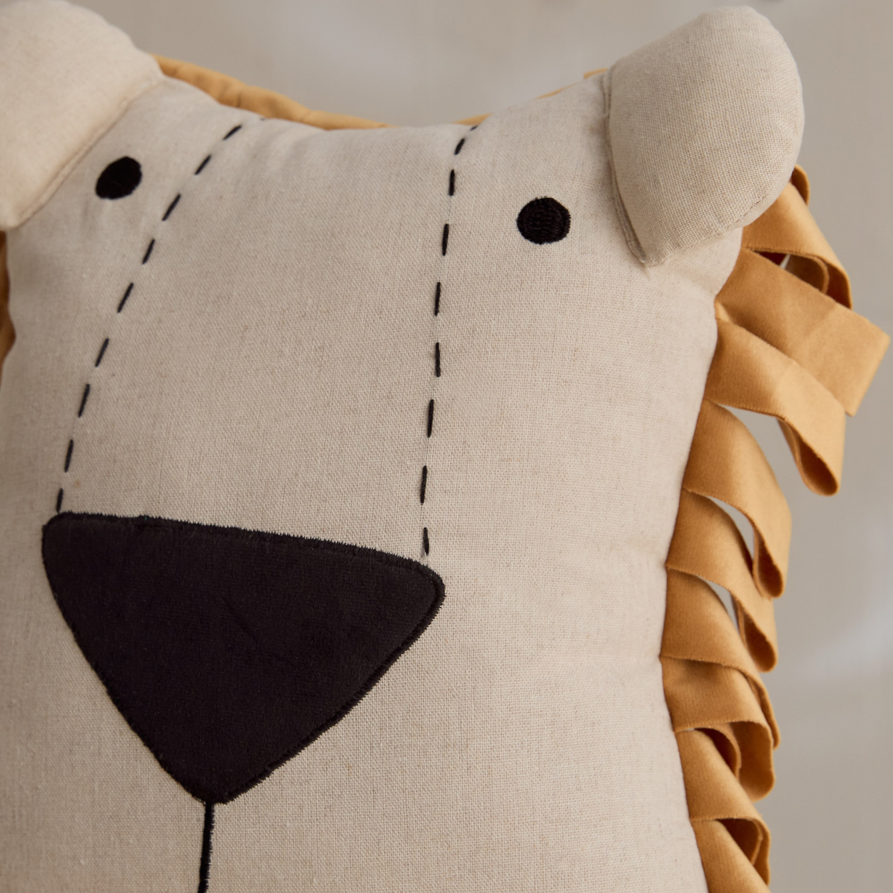 Forresta Lion Shaped Cushion - 27x33 cm-hbxhomeware-hbxbedroom-image-3