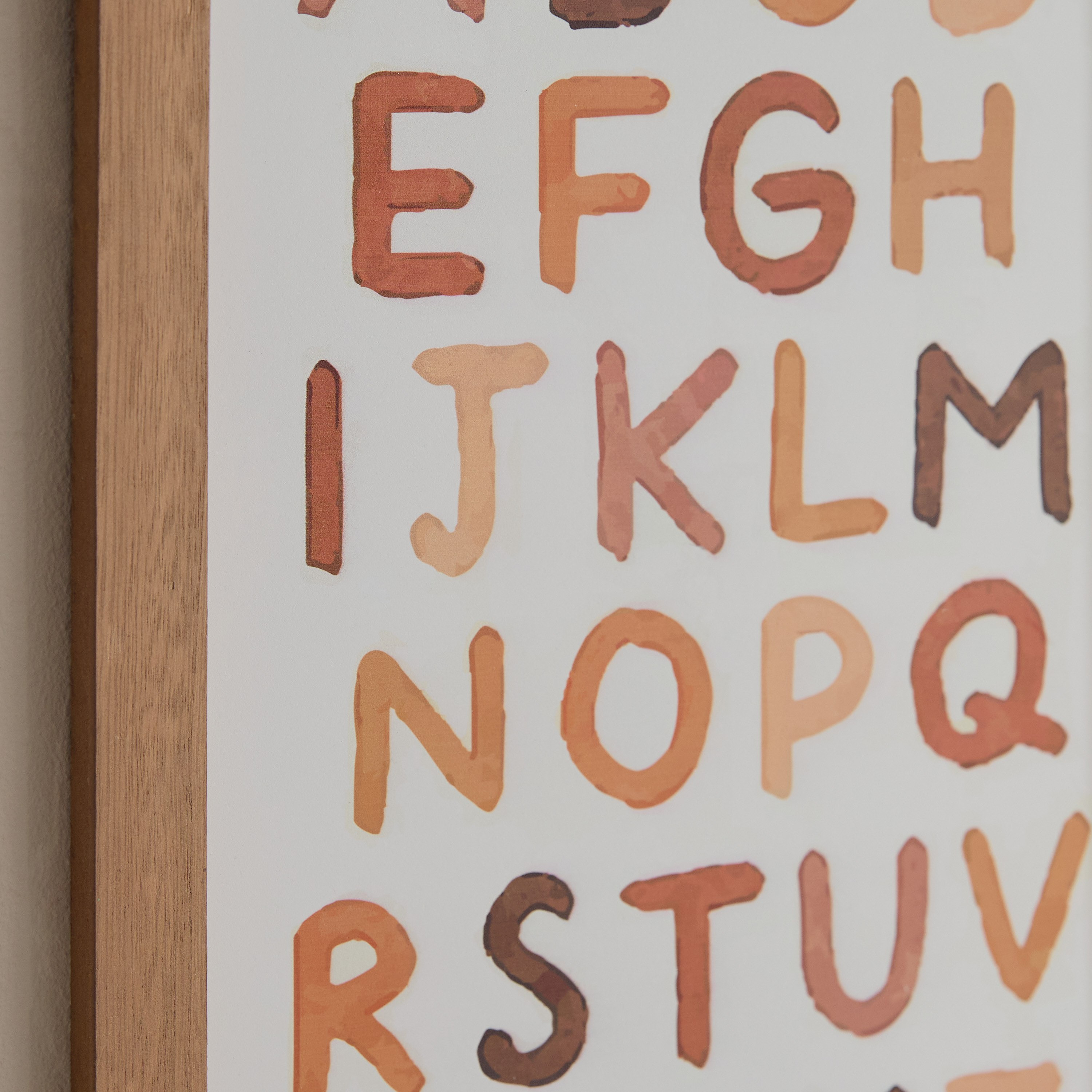 Forresta Alphabets Wall Frame - 30x40 cm-hbxhomeware-hbxkidsandyouth-image-3