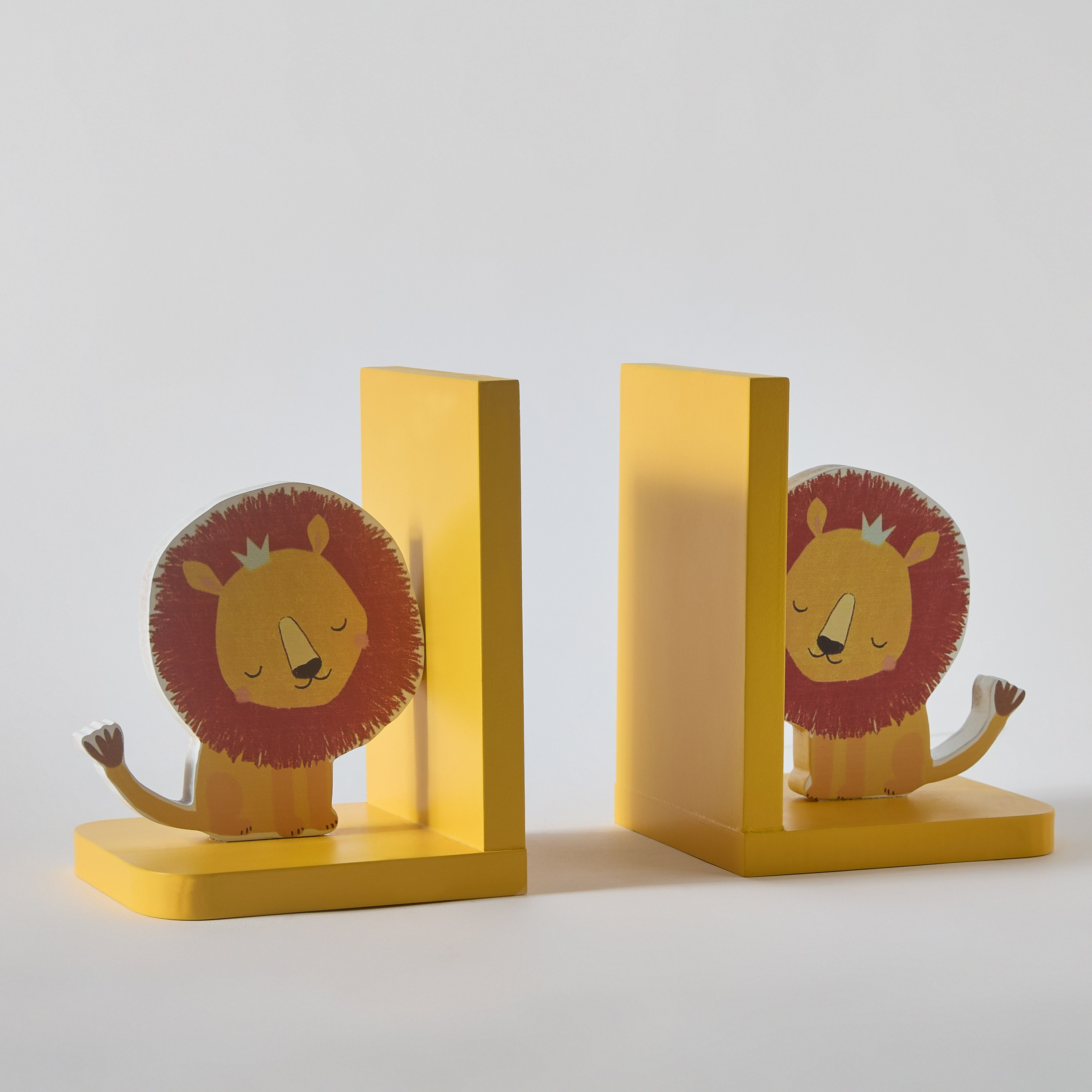 Forresta Lion 2-Piece Book End Set - 26x12x18 cm-hbxhomeware-hbxkidsandyouth-image-5