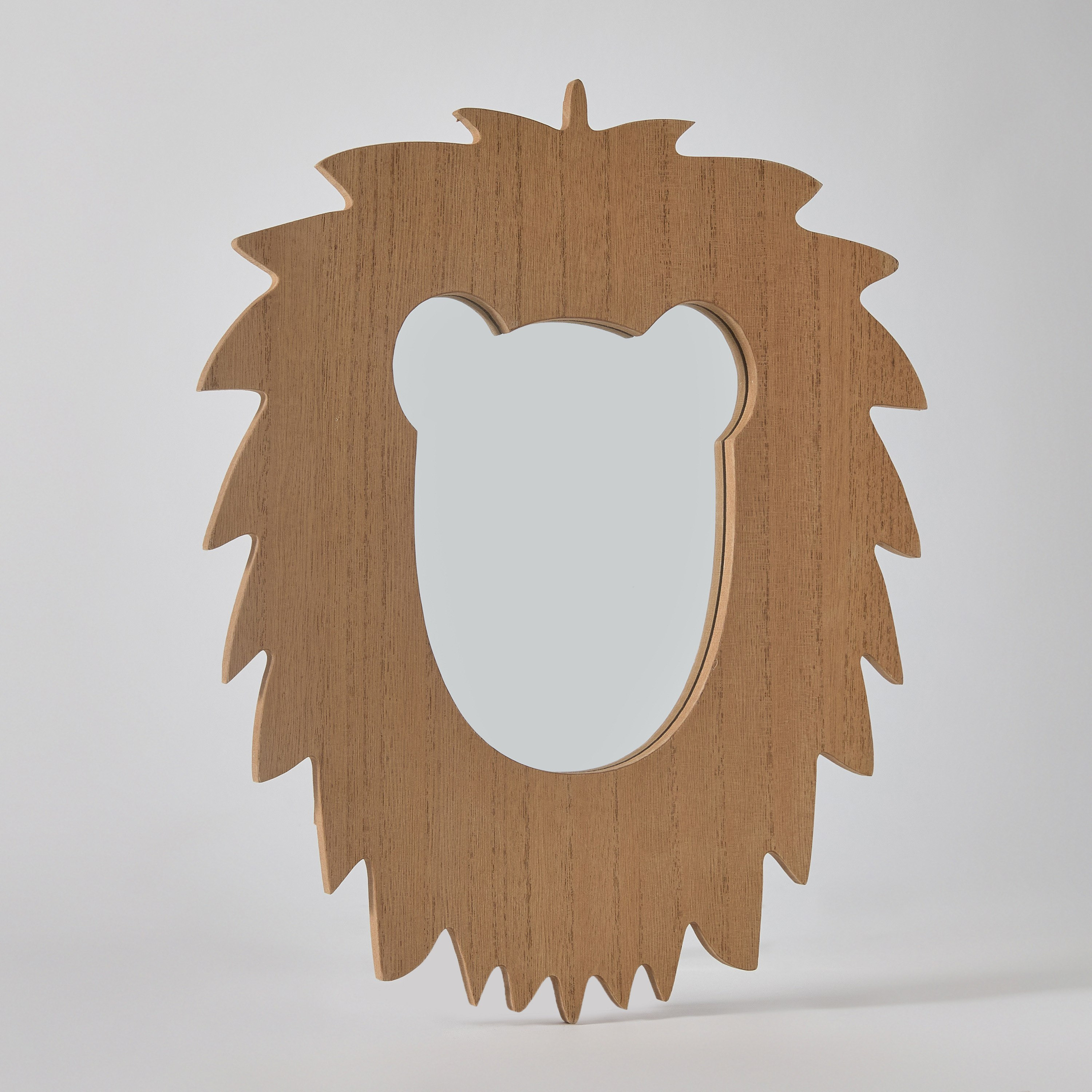 Forresta Lion Wall Mirror - 28x34.5 cm-hbxkidsandyouth-walldecor-mirrors-image-5