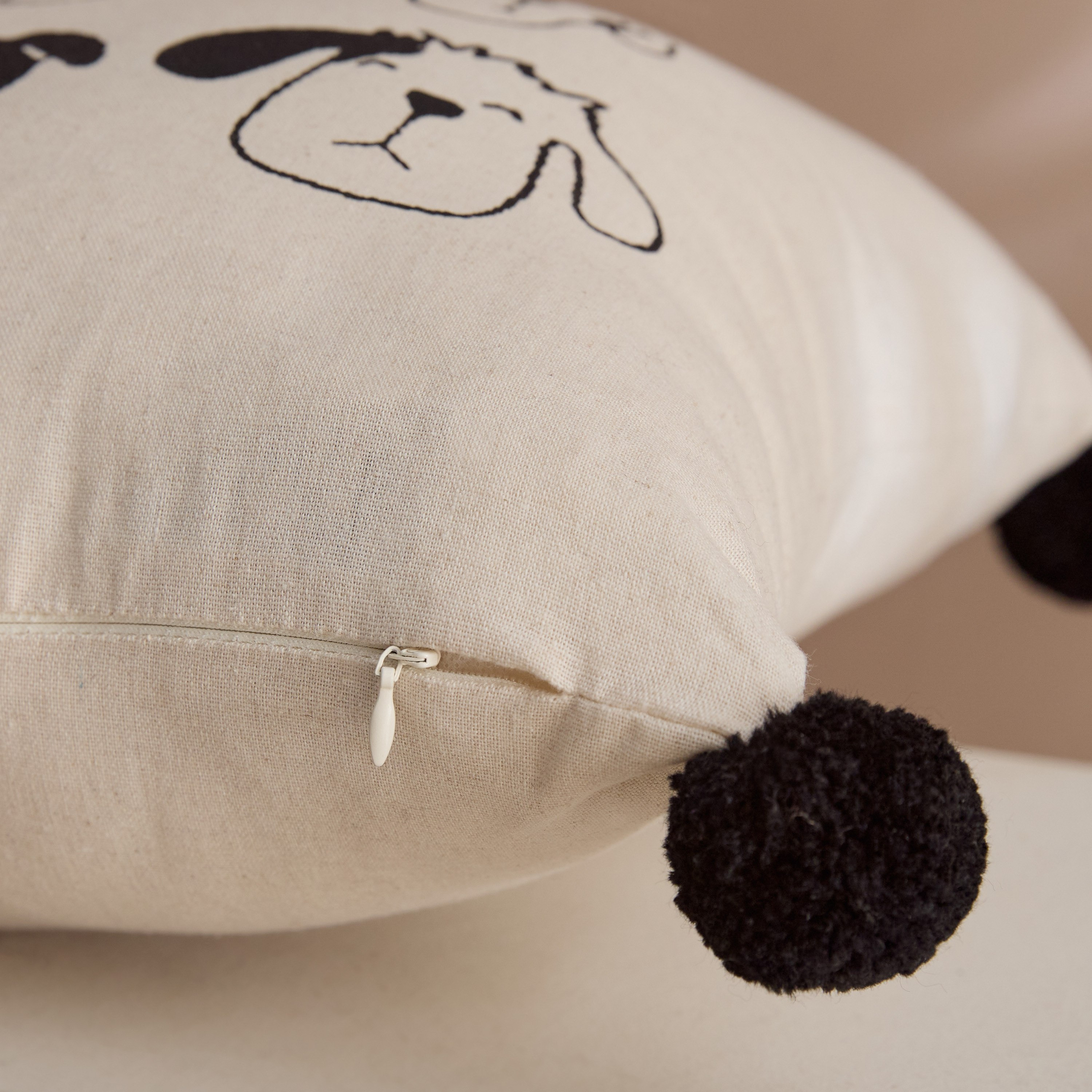 Forresta Animal Faces Filled Cushion - 45x45 cm-hbxhomeware-hbxbedroom-image-3