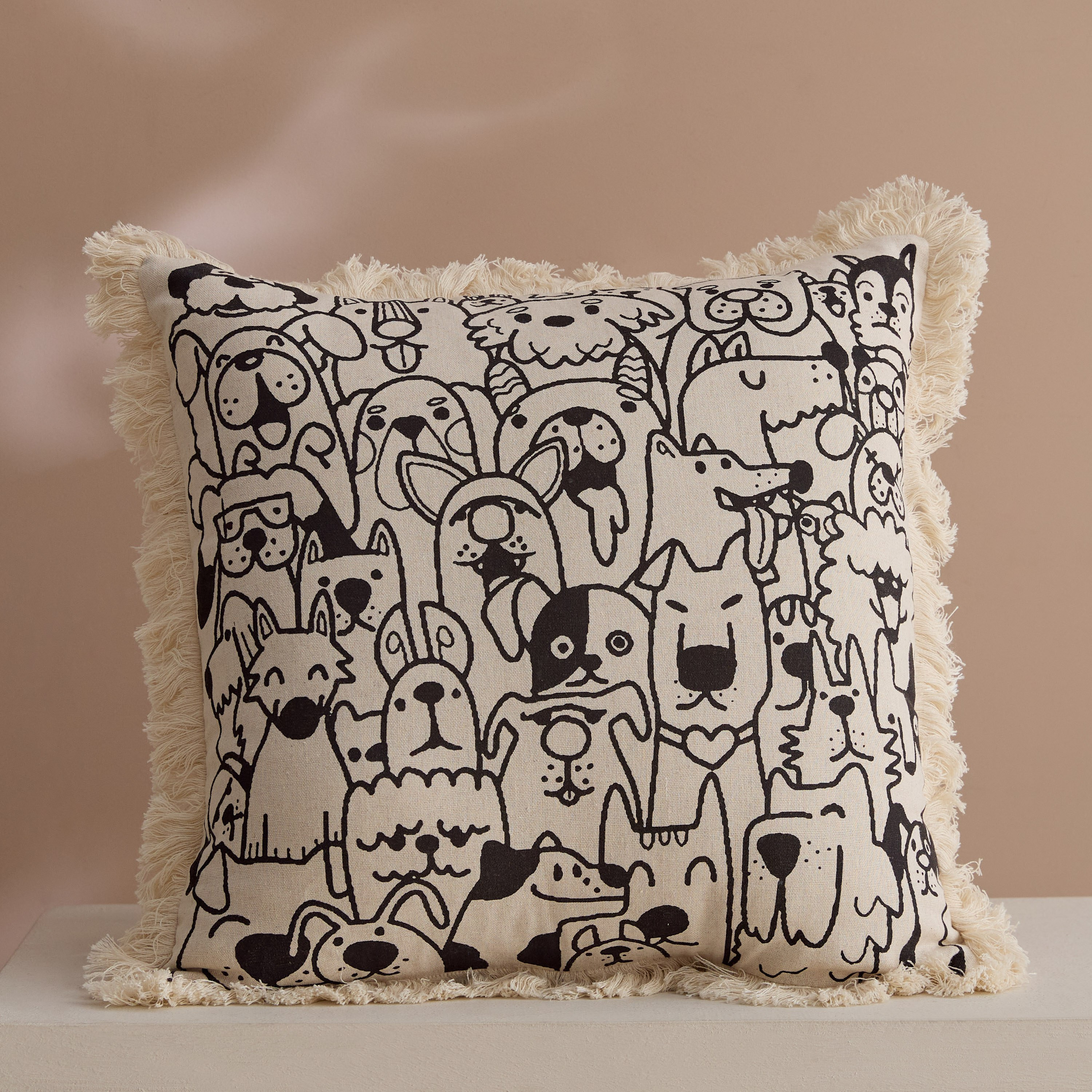 Forresta Animal Mob Filled Cushion - 40x40 cm-hbxhomeware-hbxbedroom-image-1