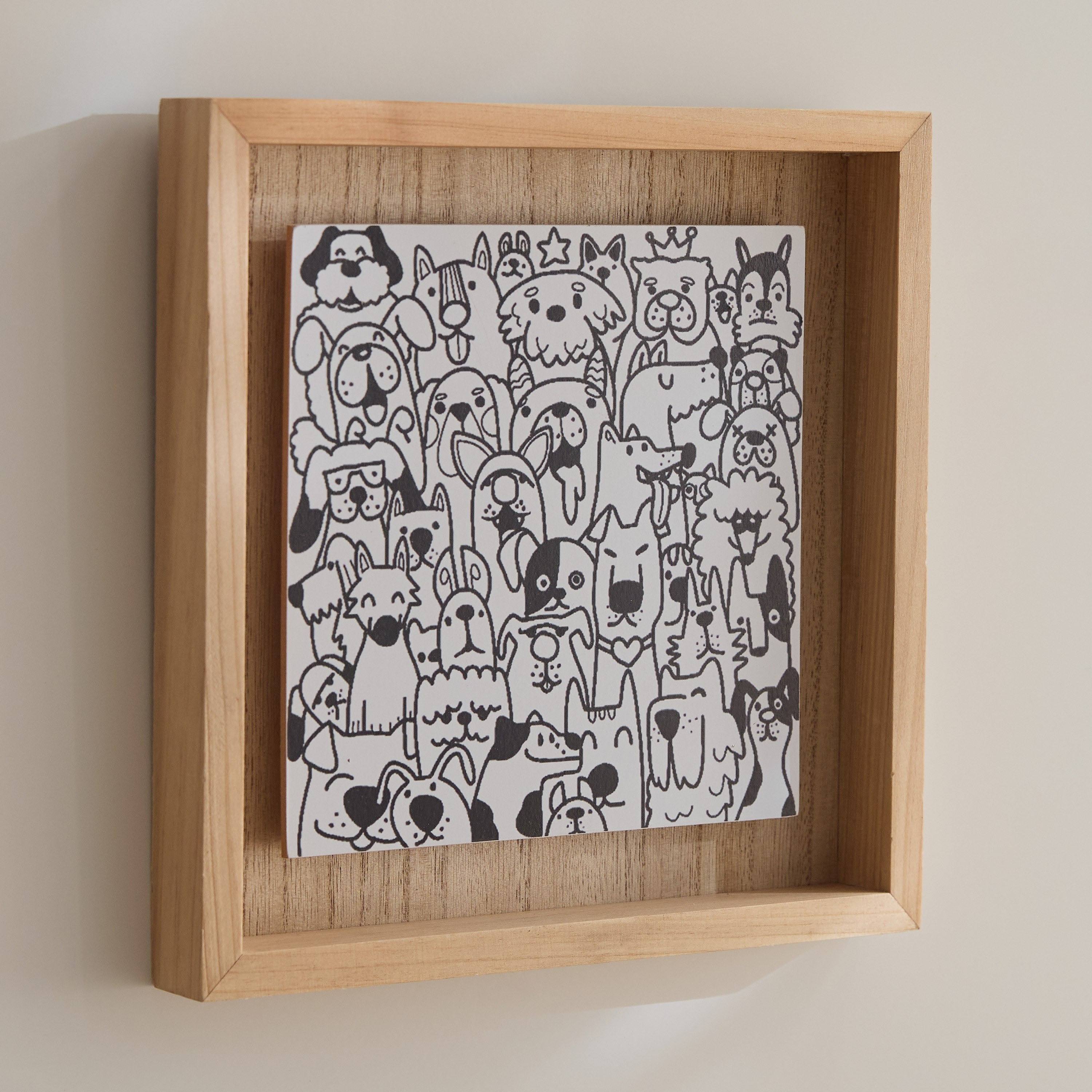 برواز حائط أنيمال موب من فوريستا - 25x25x3 سم-hbxhomeware-hbxkidsandyouth-image-1