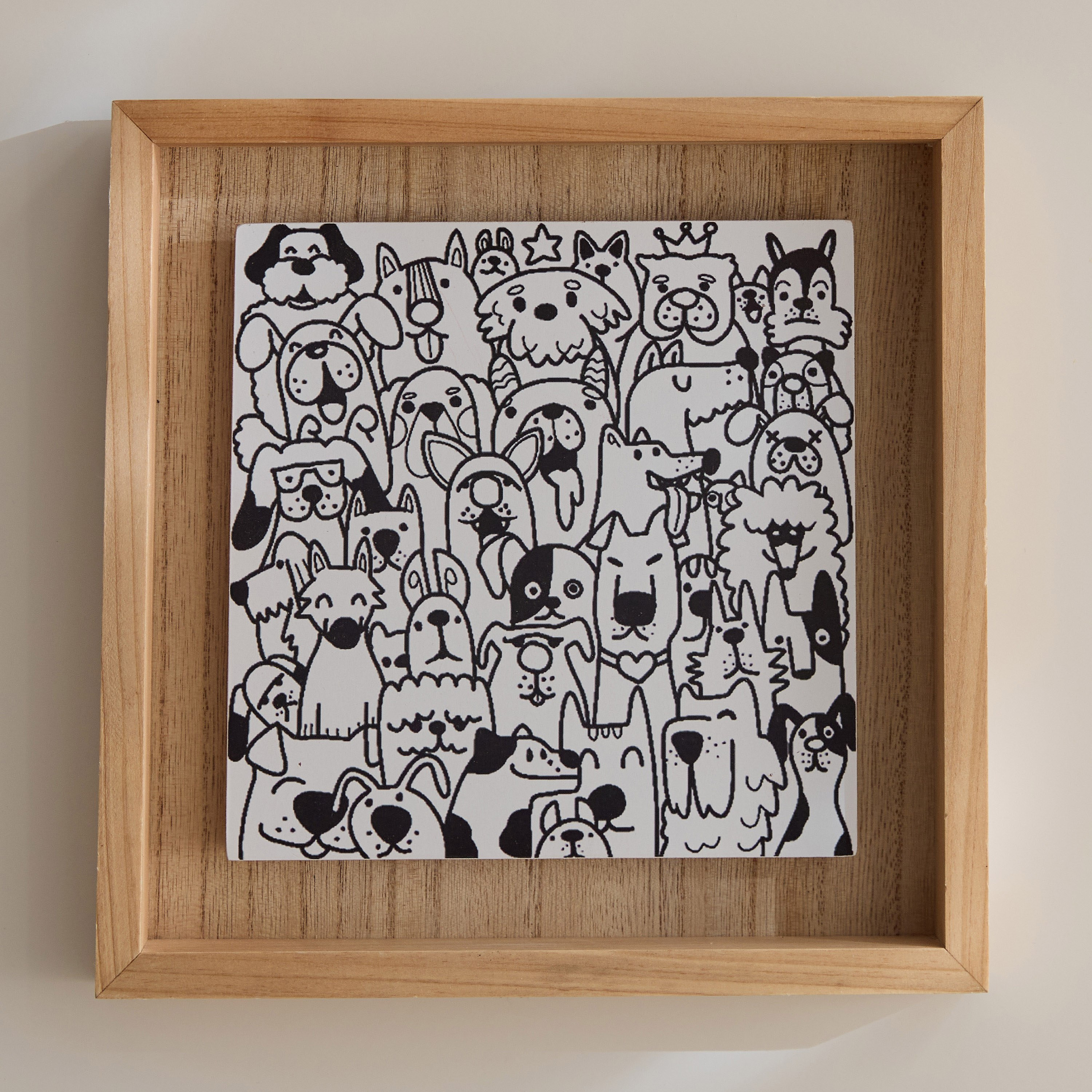 برواز حائط أنيمال موب من فوريستا - 25x25x3 سم-hbxhomeware-hbxkidsandyouth-image-2