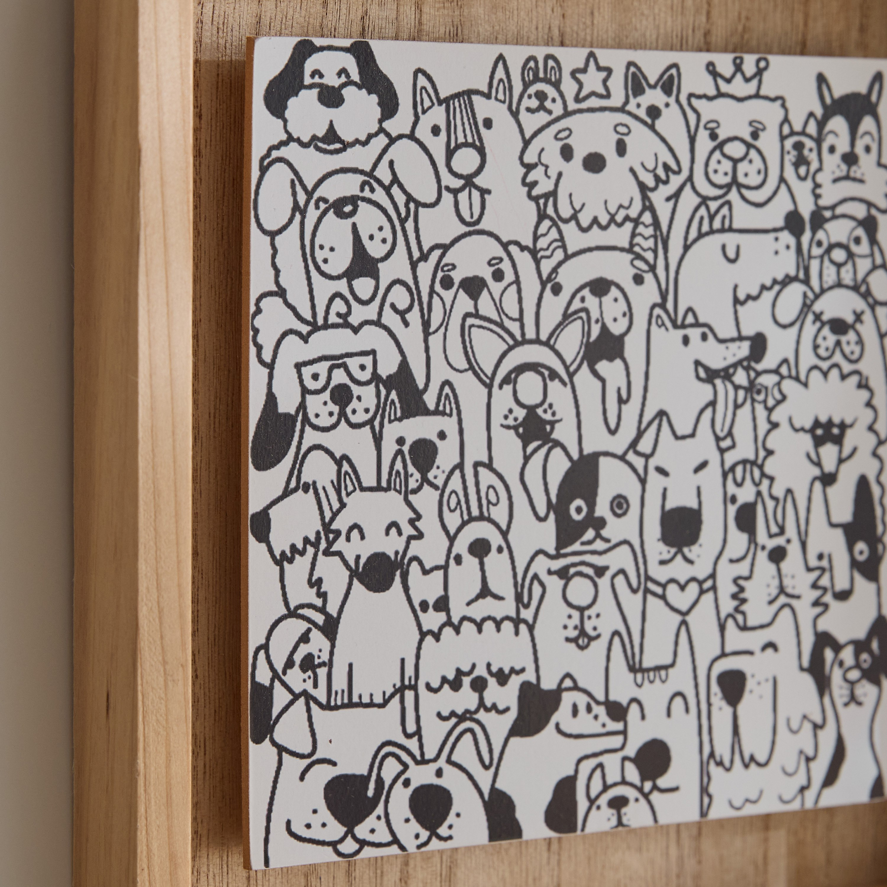 برواز حائط أنيمال موب من فوريستا - 25x25x3 سم-hbxhomeware-hbxkidsandyouth-image-3