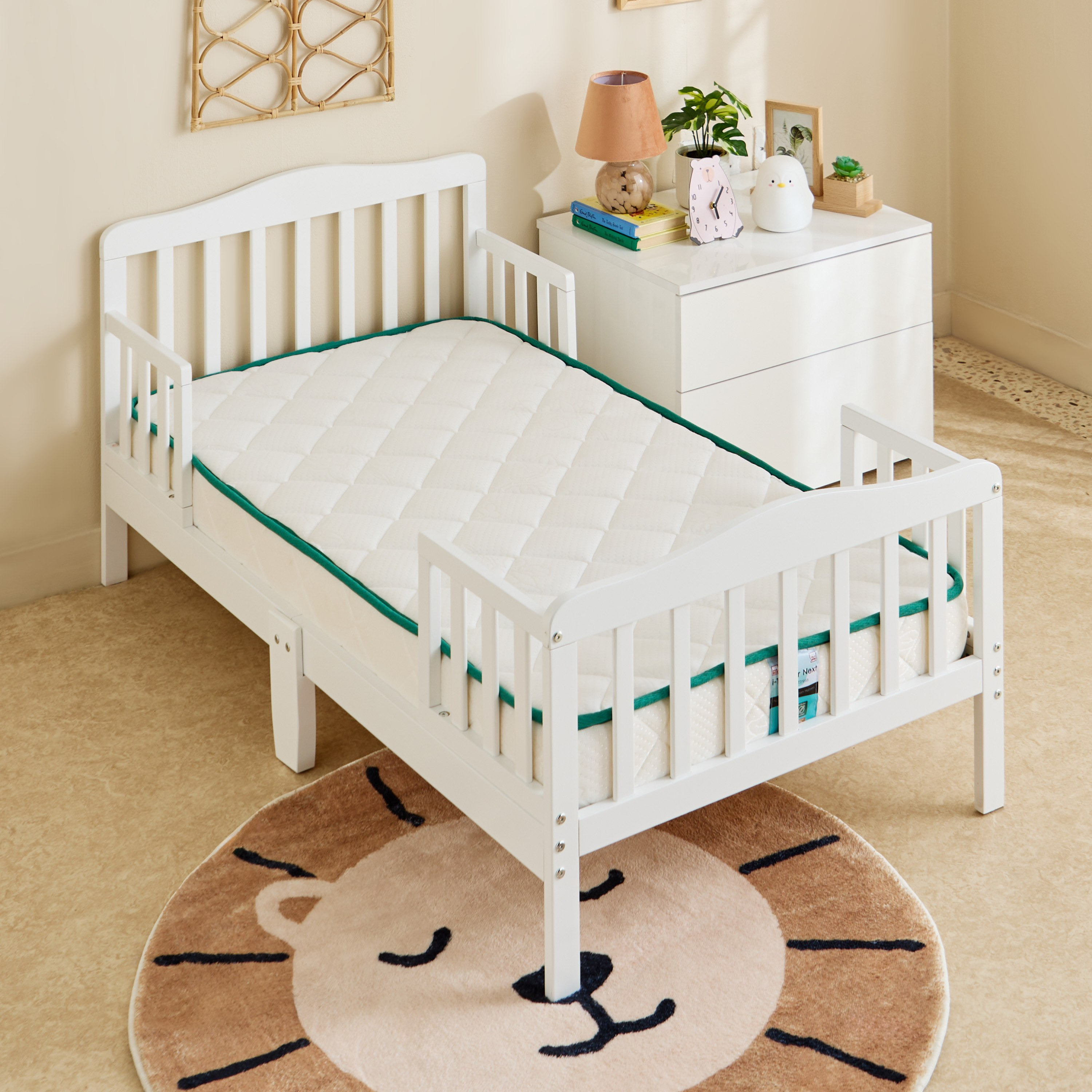مرتبة إسفنج للأطفال (0-3 سنوات) من سليب إيز آي تودلر إن إكس تي - 70x130x10 سم-hbxfurniture-mattresses-toddler-image-3