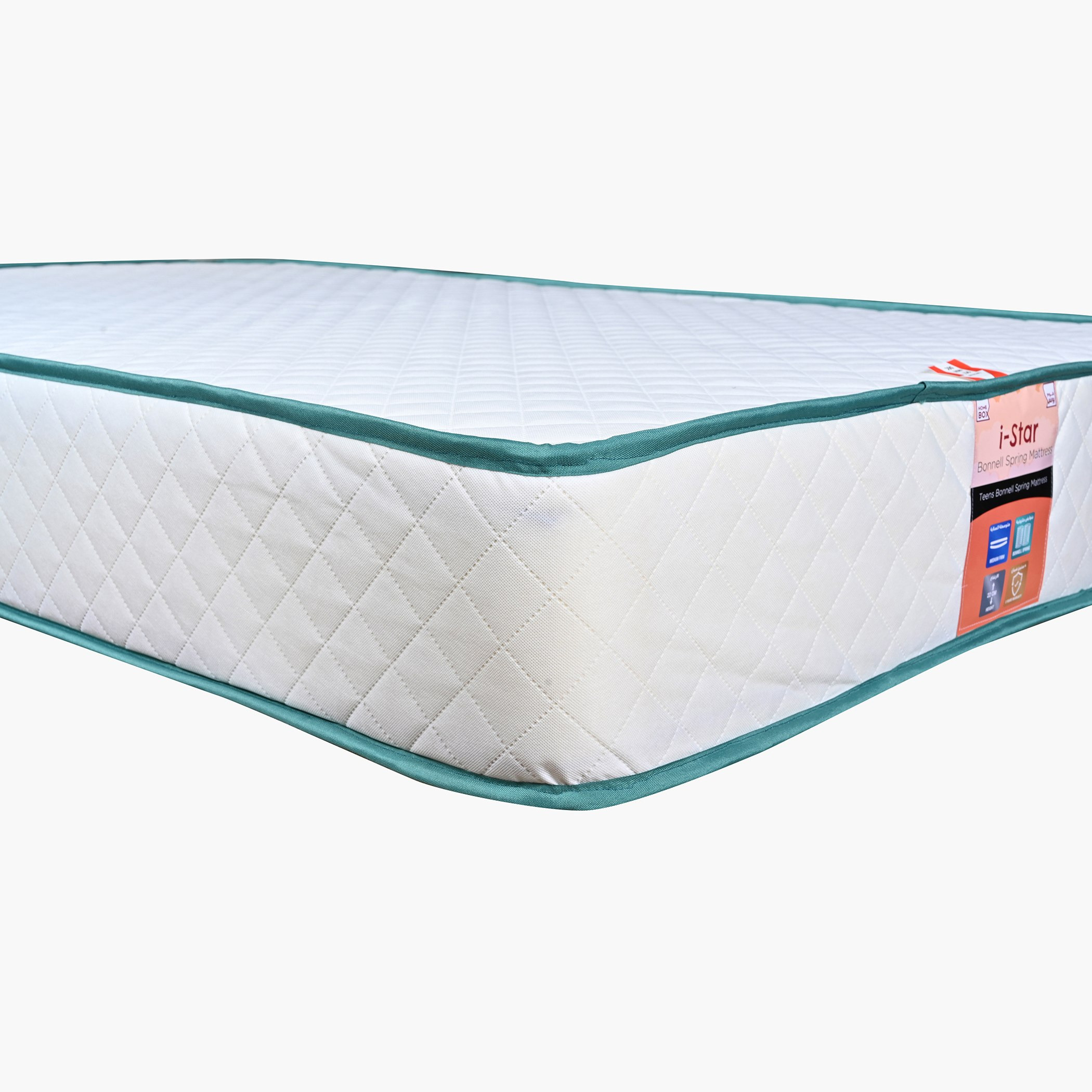 مرتبة فردية بنوابض حلزونية للأطفال من سليب إيز آي ستار - 90x190x22 سم-hbxfurniture-bedroom-mattresses-single-image-6