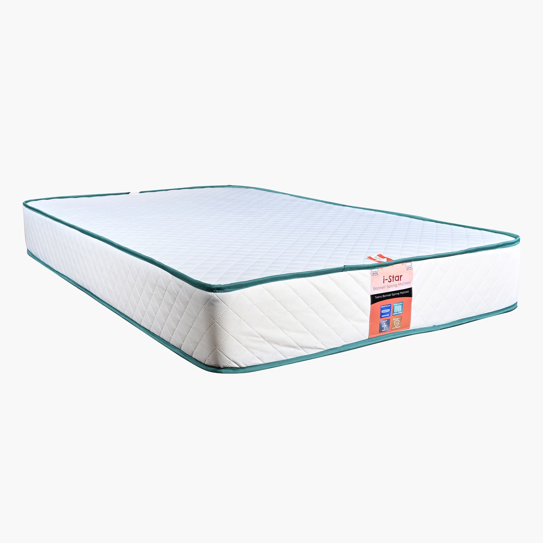 مرتبة فردية بنوابض حلزونية للأطفال من سليب إيز آي ستار - 90x190x22 سم-hbxfurniture-bedroom-mattresses-single-image-9