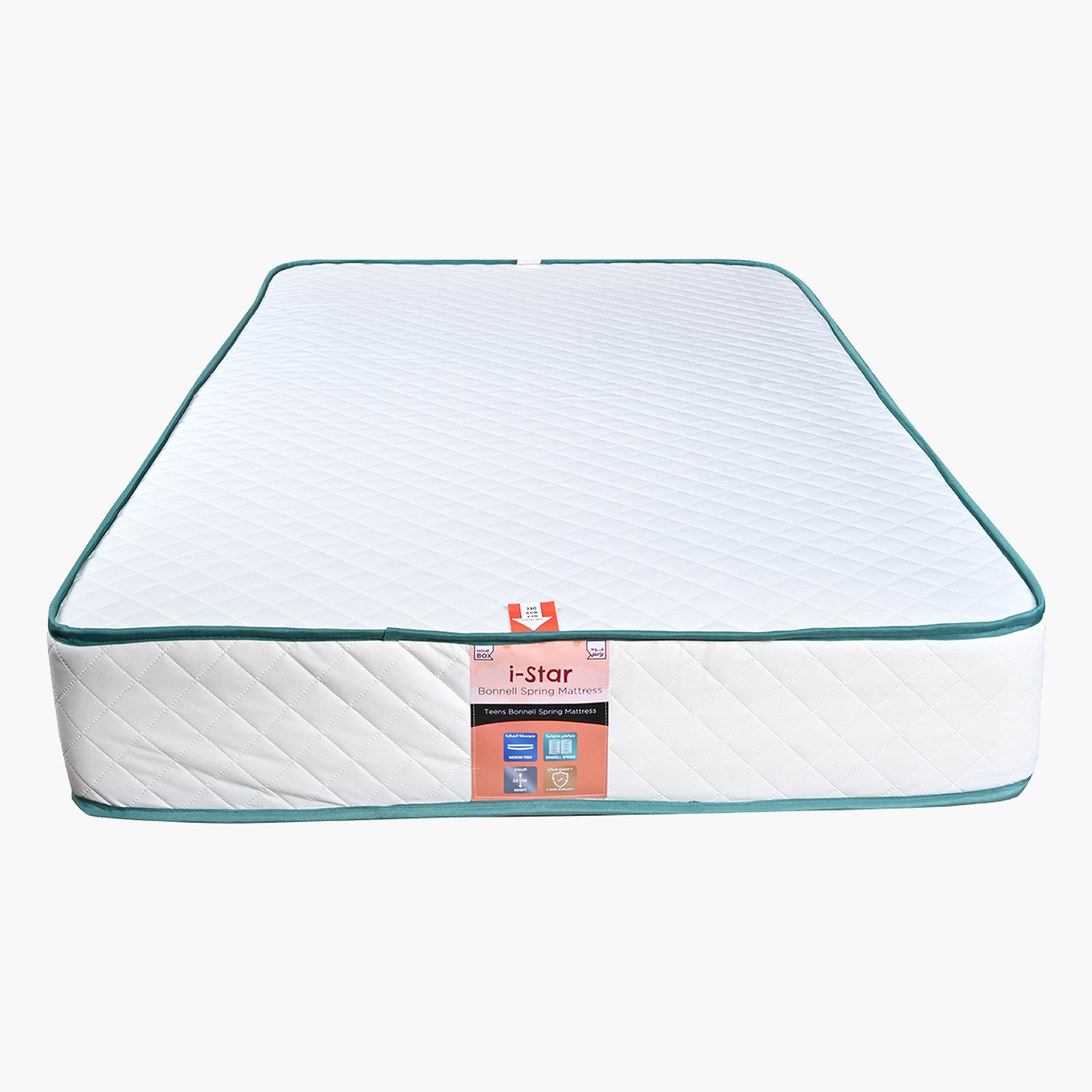 مرتبة فردية بنوابض حلزونية للأطفال من سليب إيز آي ستار -  90x200x22 سم-hbxfurniture-bedroom-mattresses-single-image-10