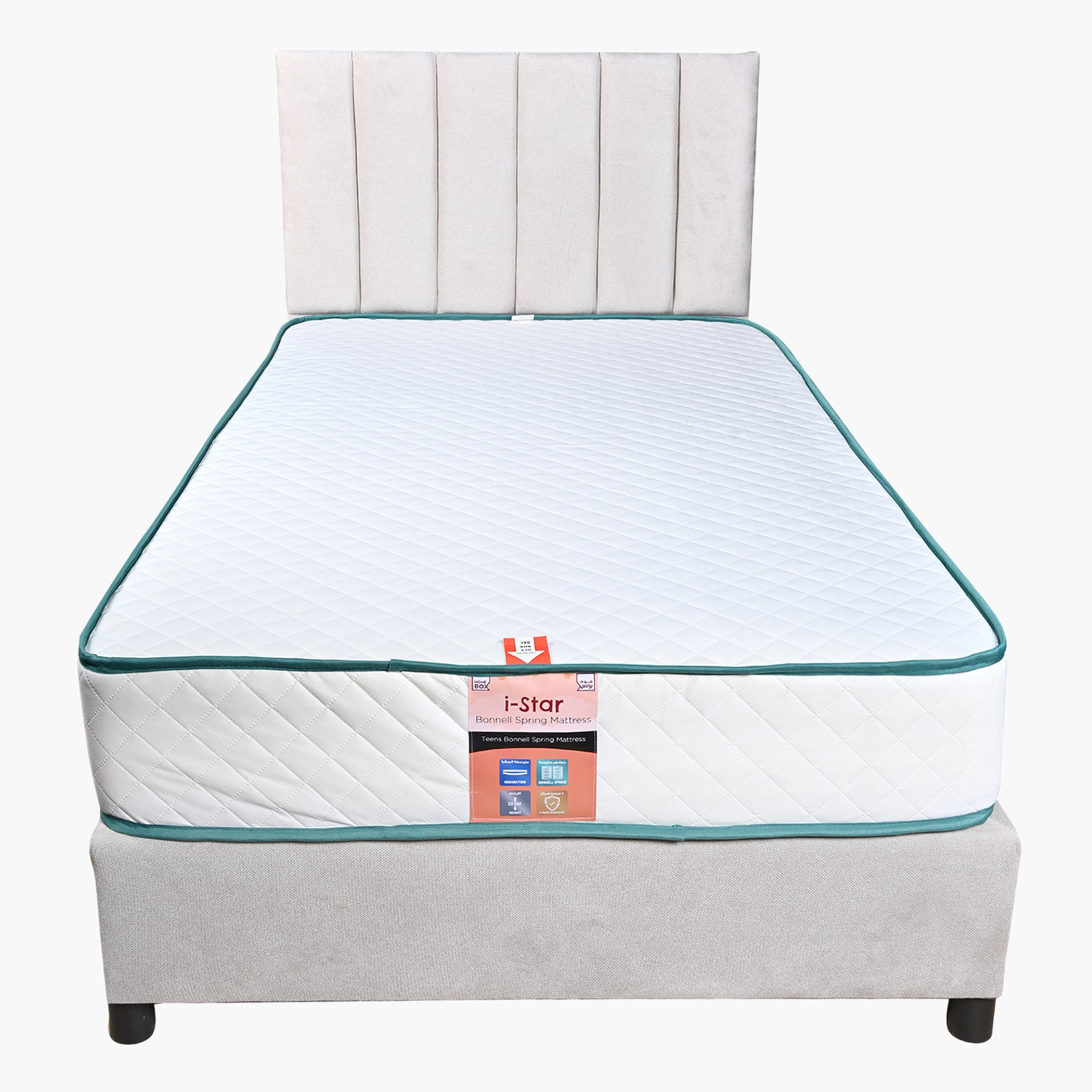 مرتبة فردية بنوابض حلزونية للأطفال من سليب إيز آي ستار -  90x200x22 سم-hbxfurniture-bedroom-mattresses-single-image-3