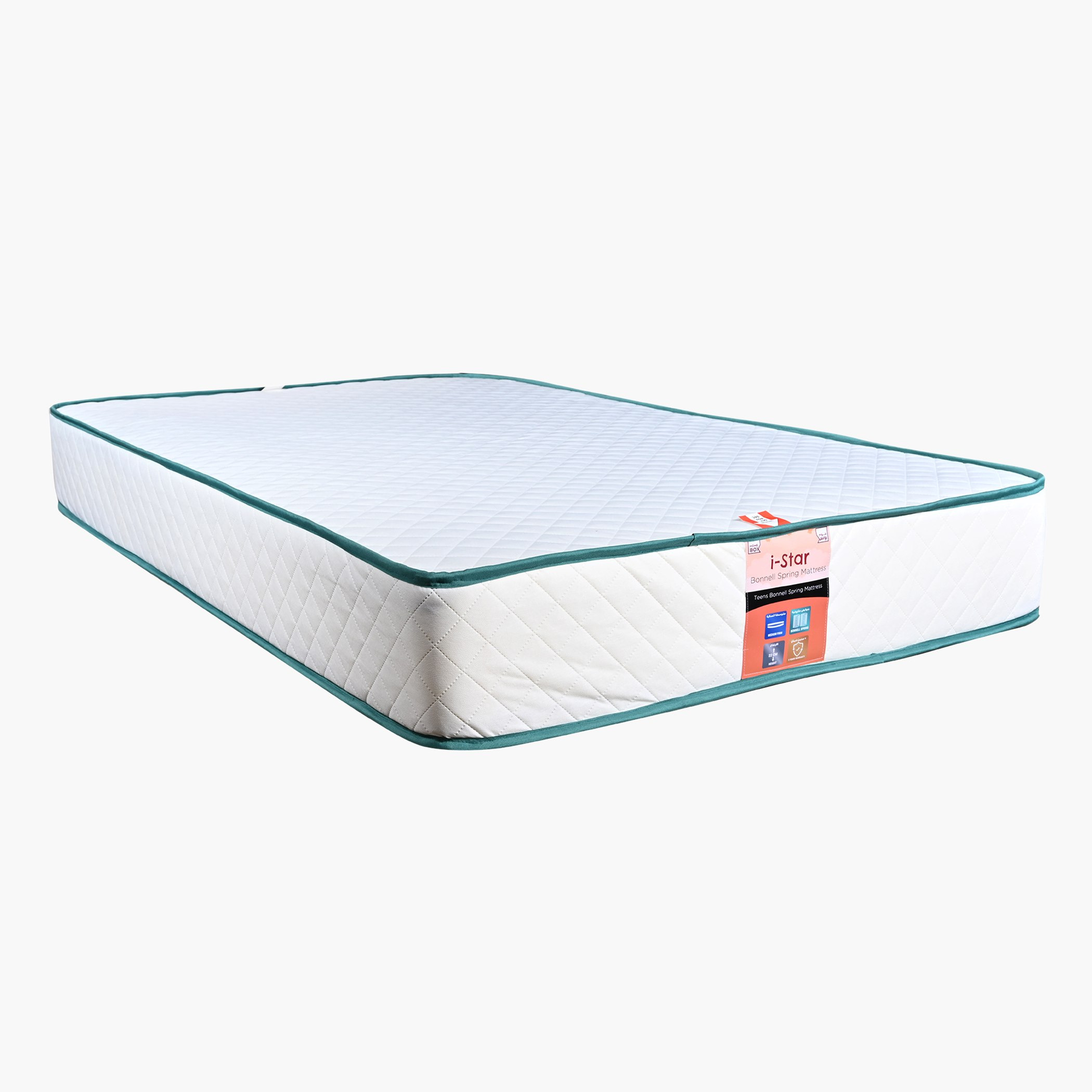 مرتبة فردية بنوابض حلزونية للأطفال من سليب إيز آي ستار -  90x200x22 سم-hbxfurniture-bedroom-mattresses-single-image-9