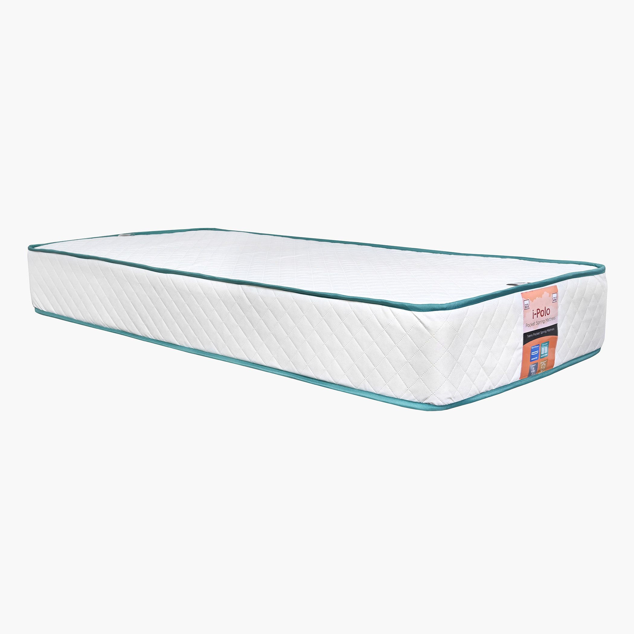 مرتبة فردية بنوابض جيبية للأطفال من سليب إيز آي بولو - 90x200x25 سم-hbxfurniture-bedroom-mattresses-single-image-7