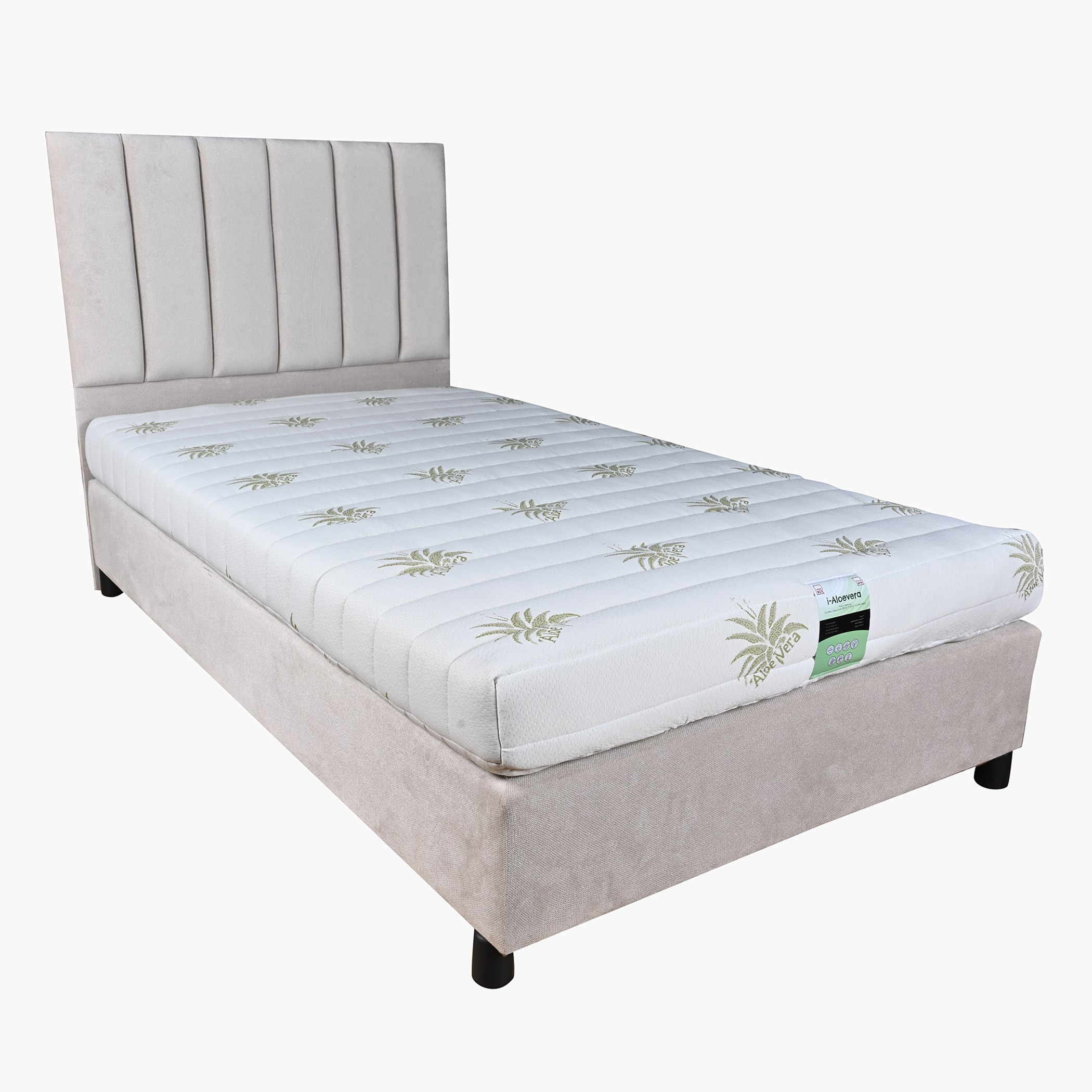 مرتبة فردية إسفنج وقماش للأطفال من سليب إيز آي ألوفيرا - 90x200x16 سم-hbxfurniture-bedroom-mattresses-single-image-2