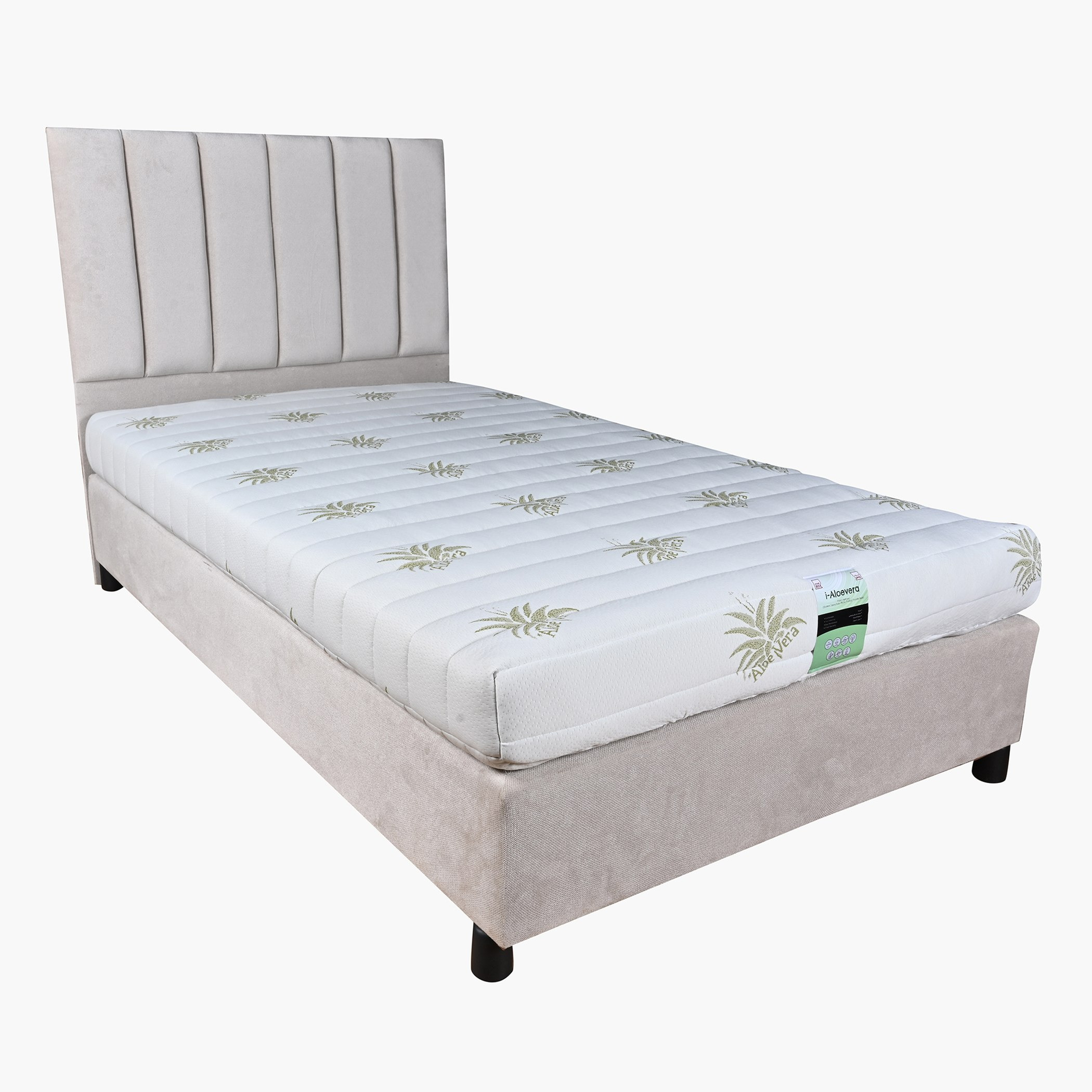 مرتبة توين إسفنج وقماش للأطفال من سليب إيز آي ألوفيرا  - 120x200x16 سم-hbxfurniture-mattresses-twin-image-2