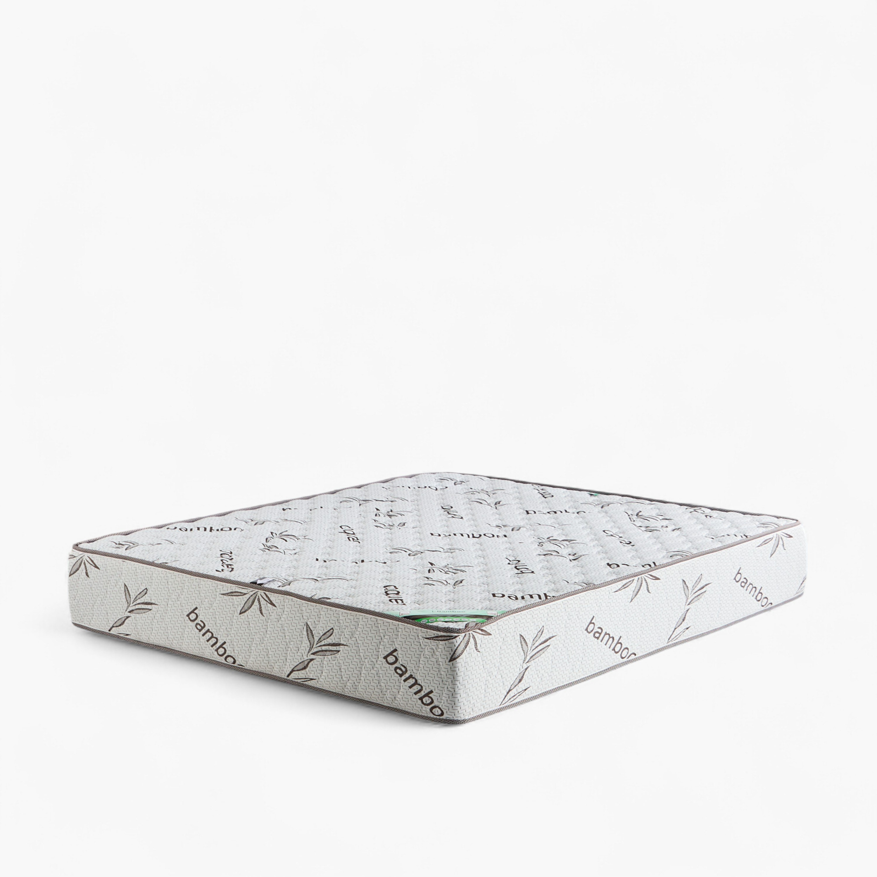 SleepNest iBamboo Knitted Breathable Fabric Medium Firm Pocket Spring Mattress - 200x200x25 cm-hbxfurniture-mattresses-superking-image-9