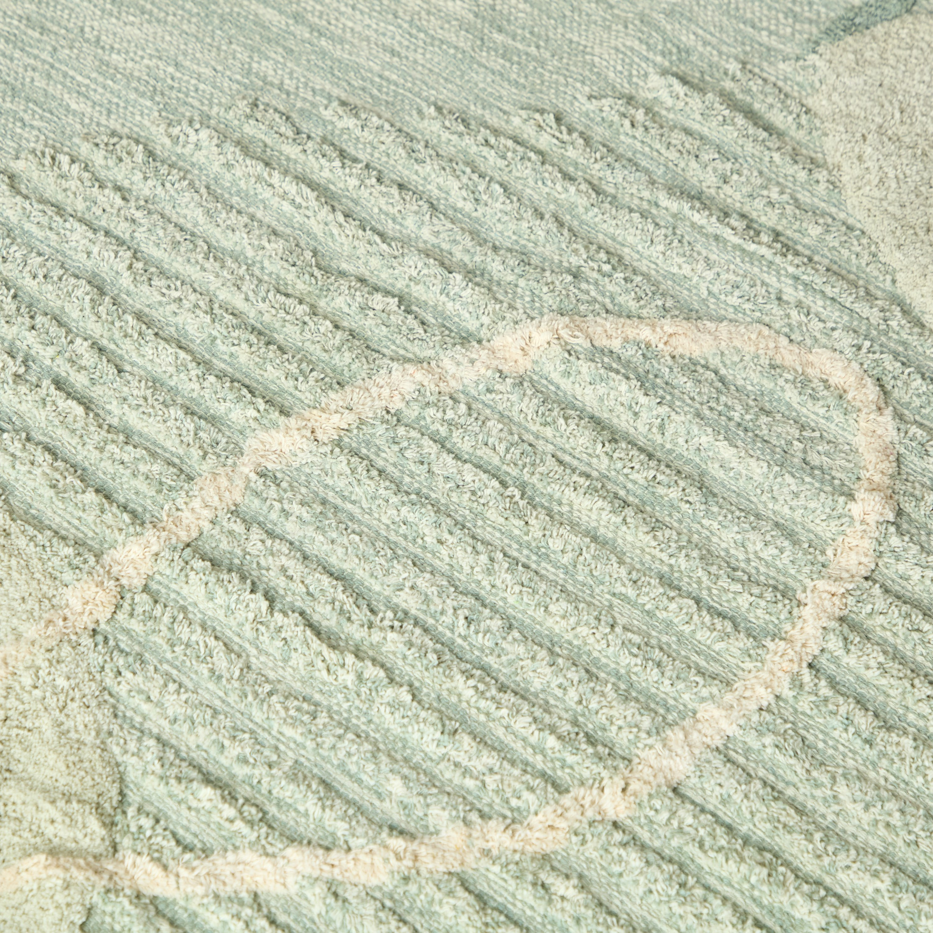 سجادة دوري قطن مخططة فيجا من آيزل - 60x90 سم-hbxdecorandfurnishings-floorcoverings-rugs-image-3