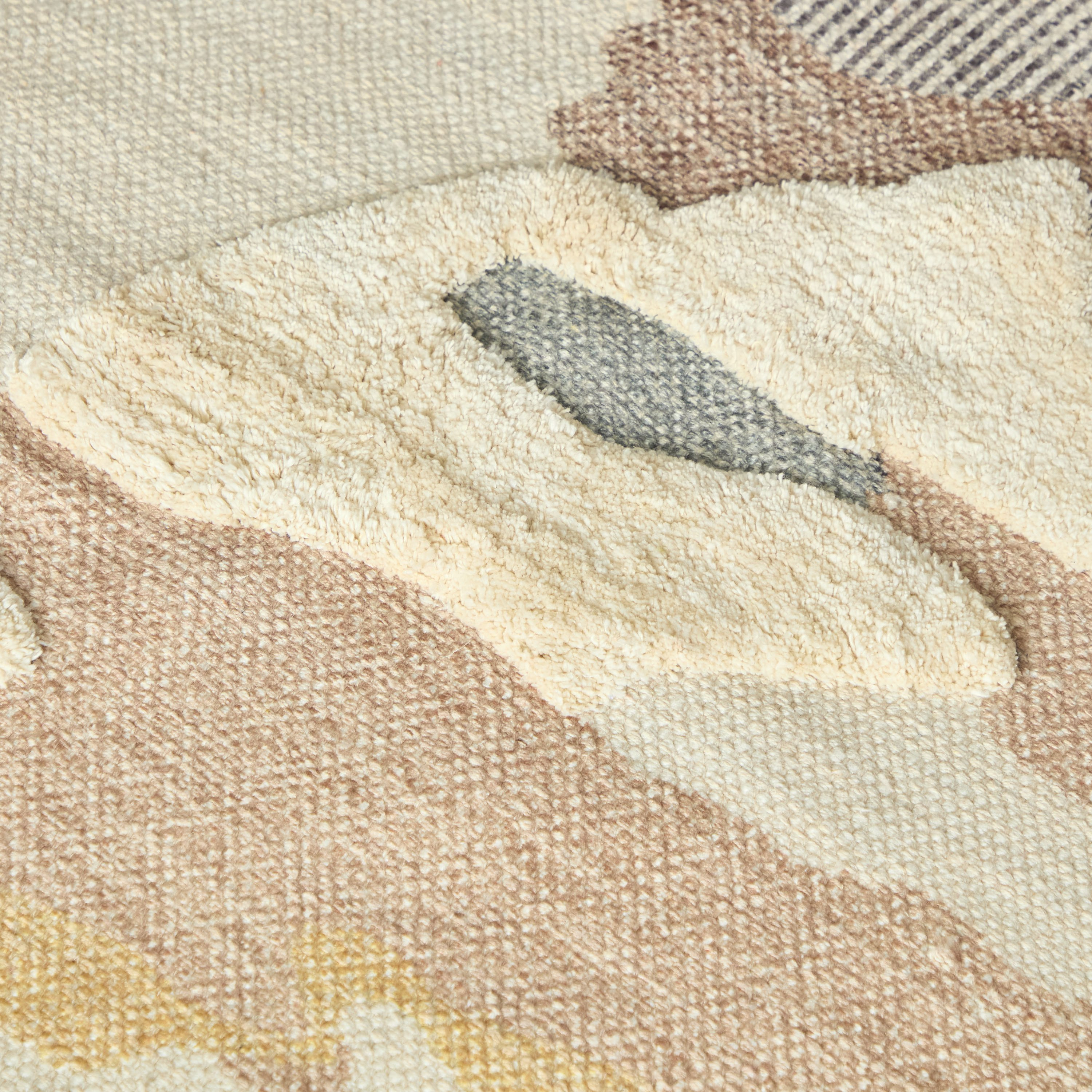 Aizel Cloudia Cotton Overtufted Dhurrie - 60x90 cm-hbxdecorandfurnishings-floorcoverings-rugs-image-3