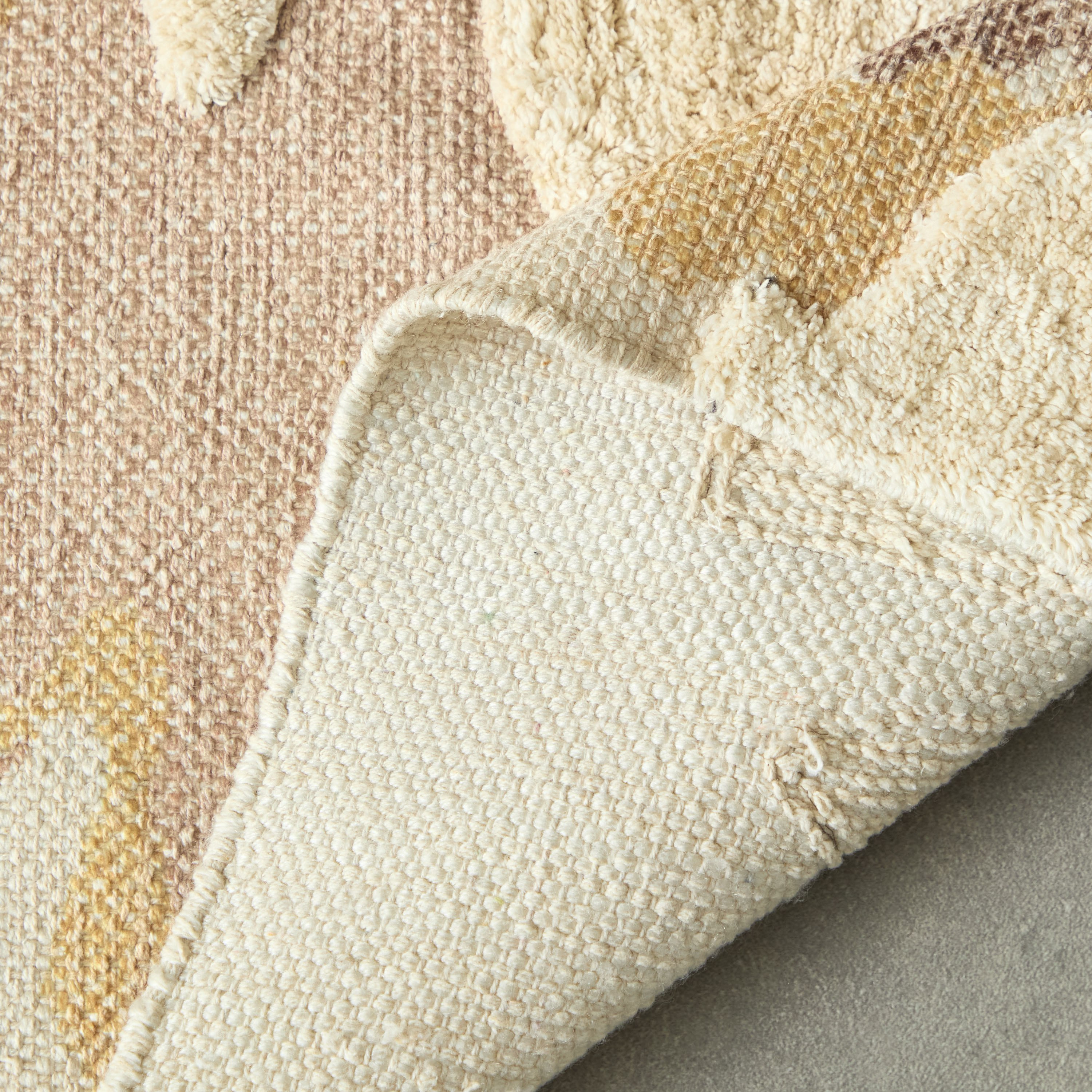 Aizel Cloudia Cotton Overtufted Dhurrie - 60x90 cm-hbxdecorandfurnishings-floorcoverings-rugs-image-4