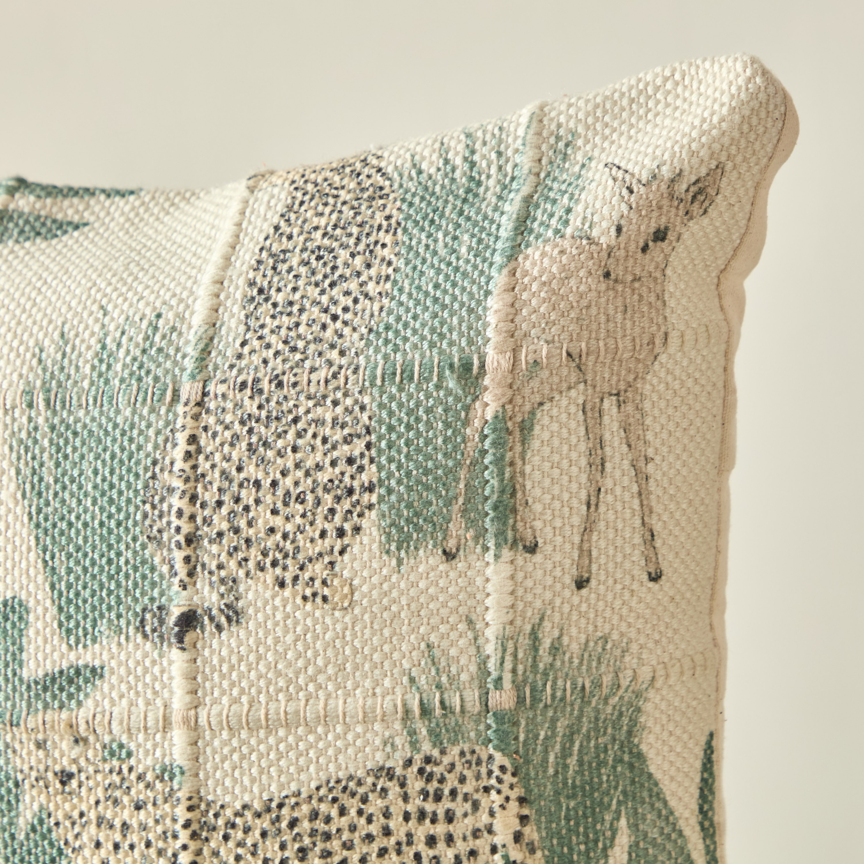 Aizel Vega Printed Overtufted Filled Cushion - 50x50 cm-hbxhomeware-hbxbedroom-image-2