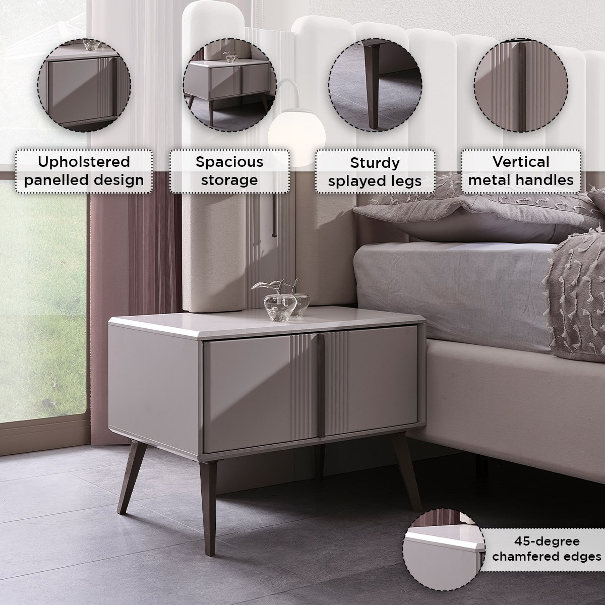 طقم غرفة نوم كينج 6 قطع بسرير هيدروليك من كونراد- 180x200 سم-hbxbedroom-bedsandbedsets-bedroomsets-king-image-7
