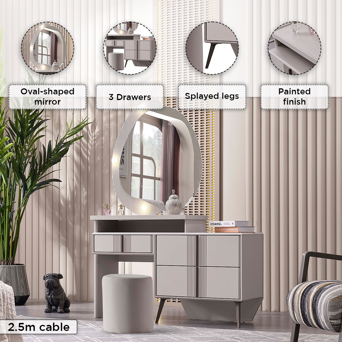 طقم غرفة نوم كينج 6 قطع بسرير هيدروليك من كونراد- 180x200 سم-hbxbedroom-bedsandbedsets-bedroomsets-king-image-8