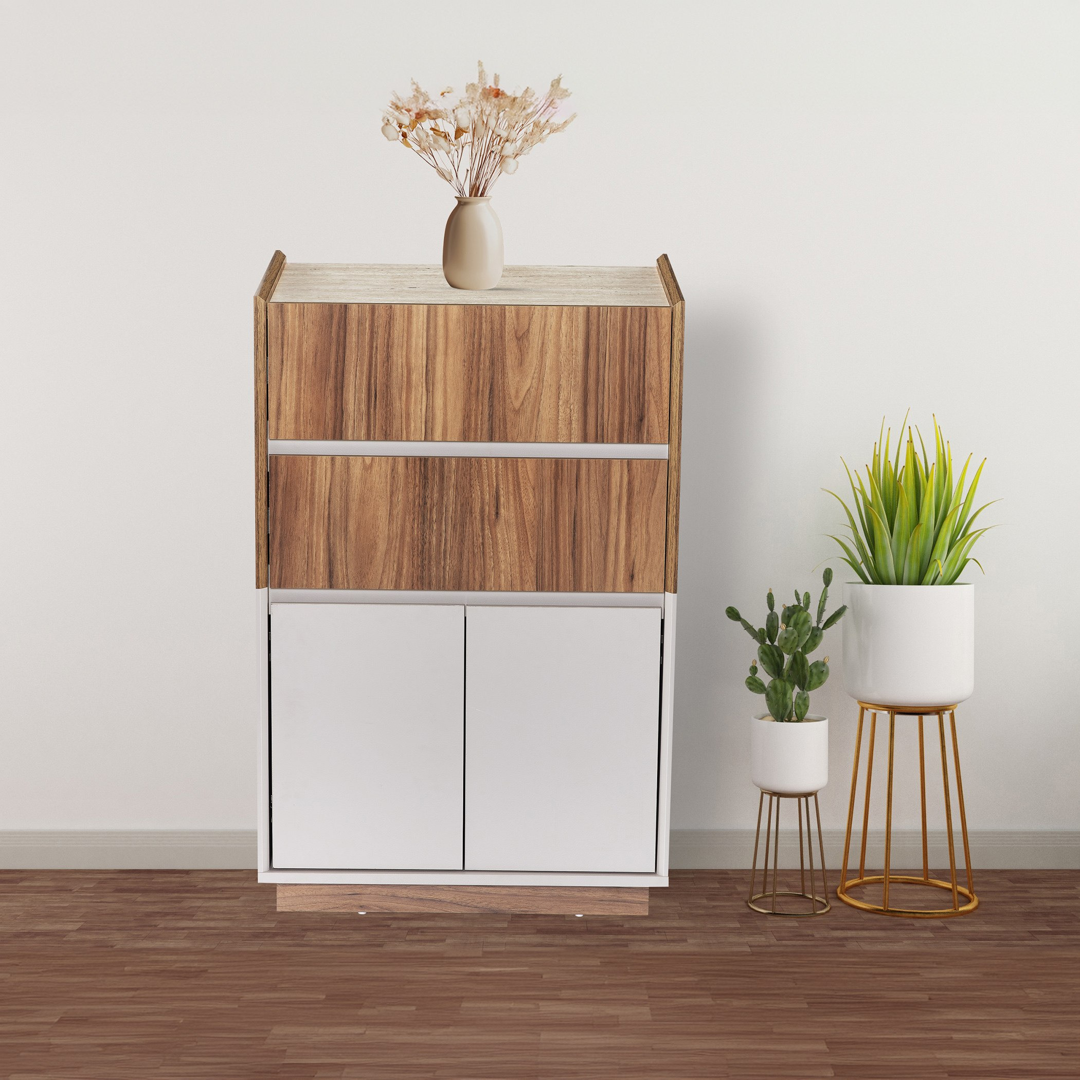 Prestige Chest of 2 Drawers-hbxfurniture-dressersandchests-chestofdrawers-image-1