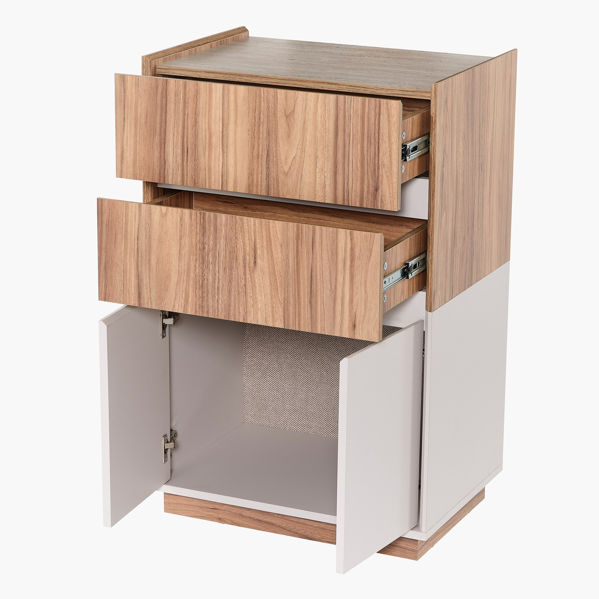 Prestige Chest of 2 Drawers-hbxfurniture-dressersandchests-chestofdrawers-image-4