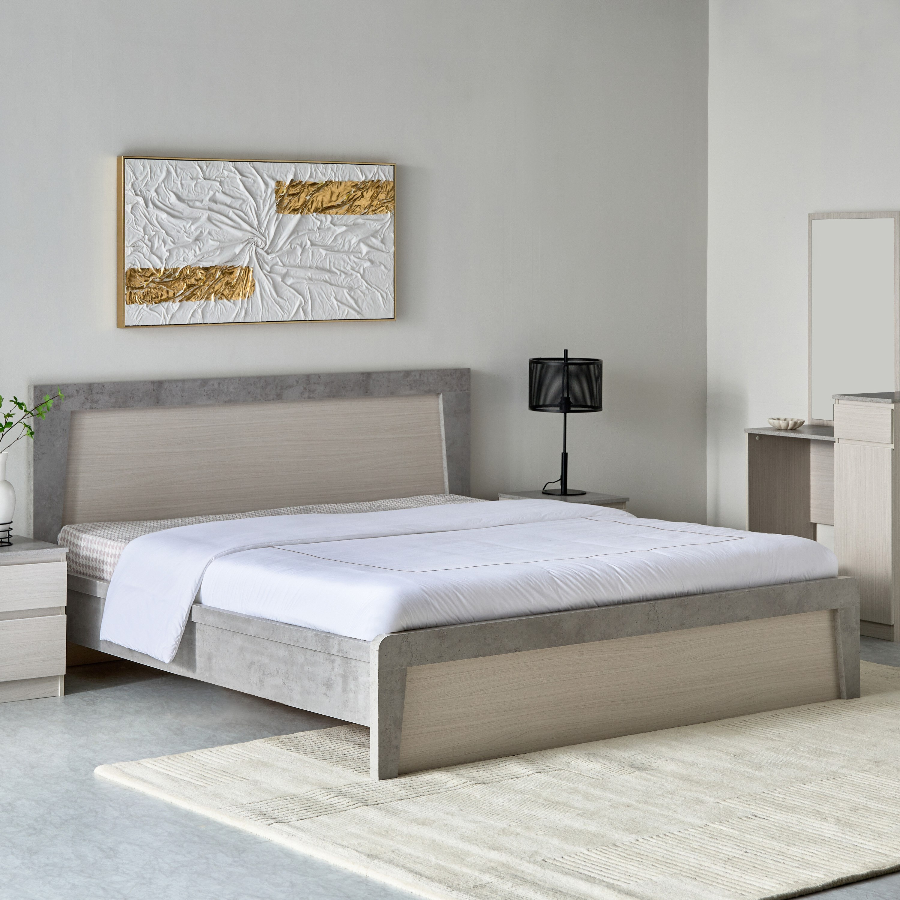 طقم غرفة نوم كينج 5 قطع - برايم نكست من موڤو - 180x200 سم-hbxbedroom-bedsandbedsets-bedroomsets-king-image-2