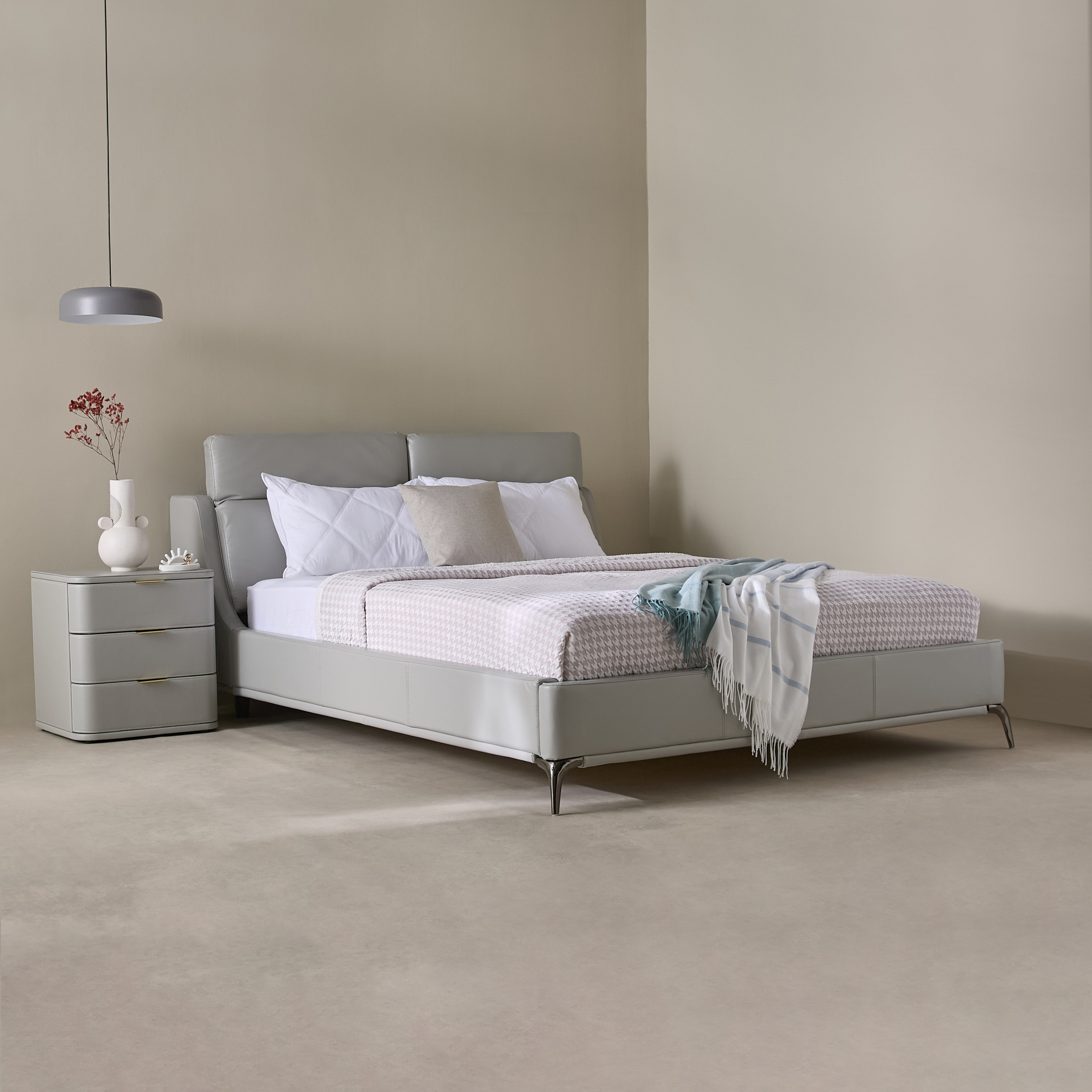 سرير كوين ذكي منجد ومتعدد الوظائف من مارويل زينيث - 160x200 سم-hbxbedroom-bedsandbedsets-beds-queen-image-11