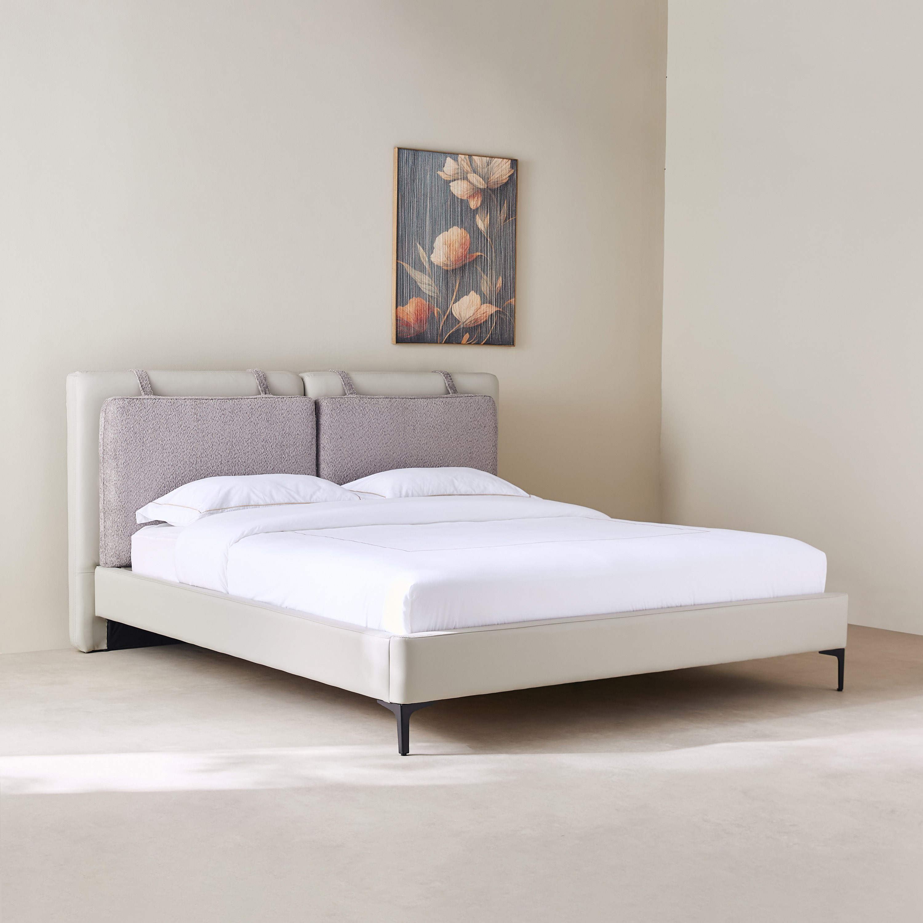 سرير كينج منجد من مارويل ويليس - 180x200 سم-hbxfurniture-bedsandbedsets-beds-king-image-2