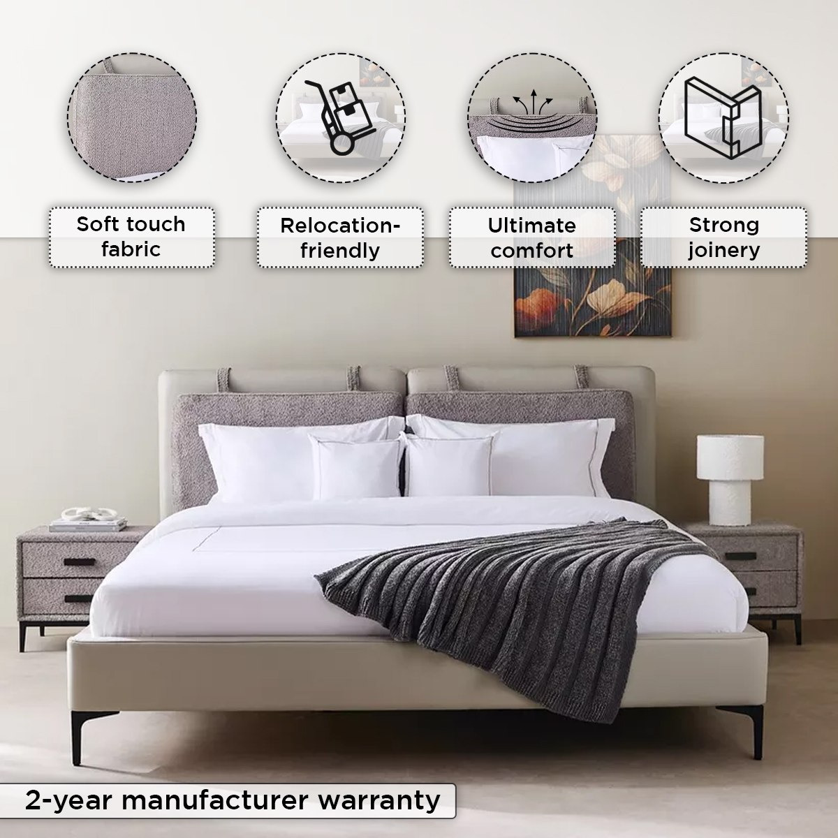 سرير كينج منجد من مارويل ويليس - 180x200 سم-hbxfurniture-bedsandbedsets-beds-king-image-5