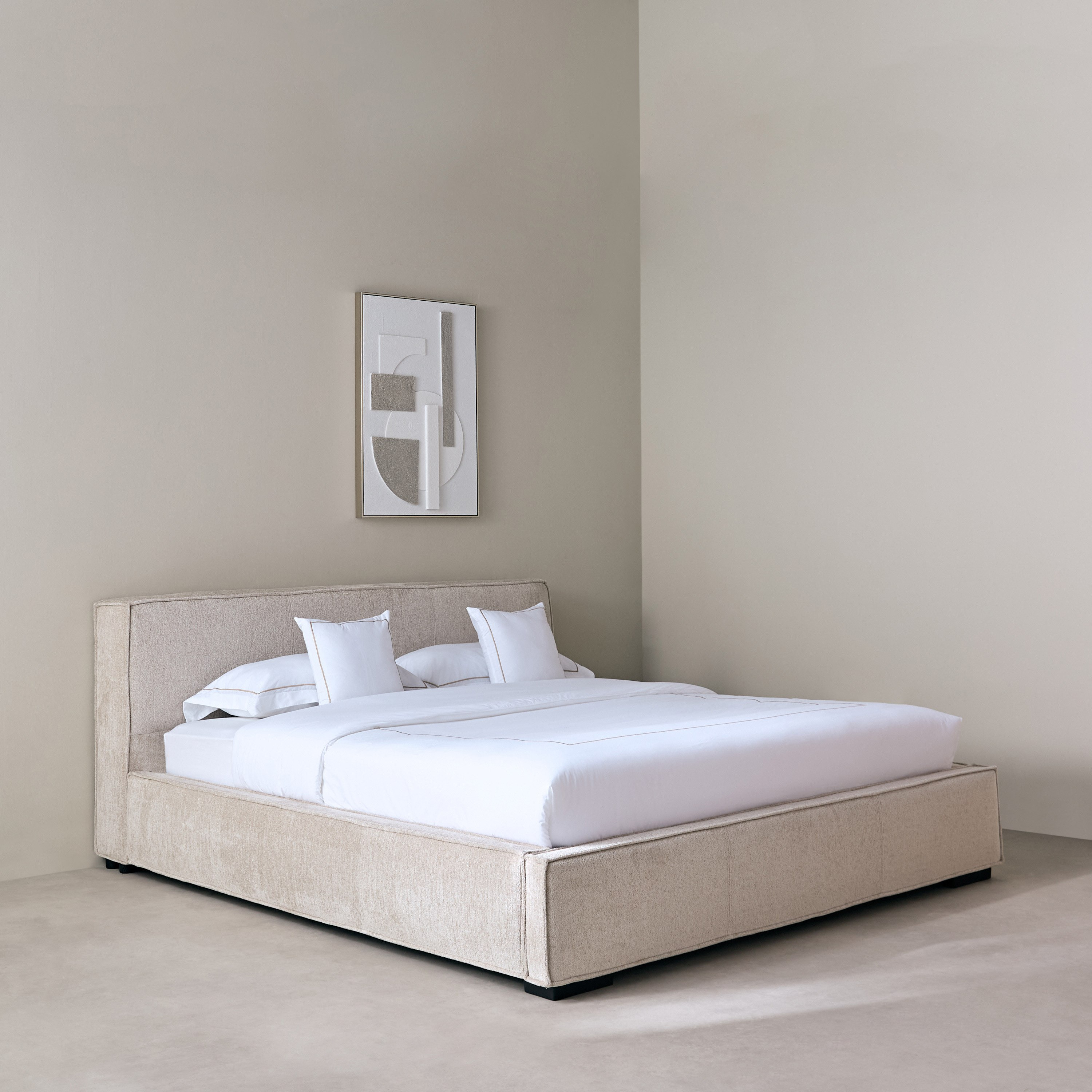 سرير كينج منجد من ماين أوسلو - 180x200 سم-hbxfurniture-bedsandbedsets-beds-king-image-2