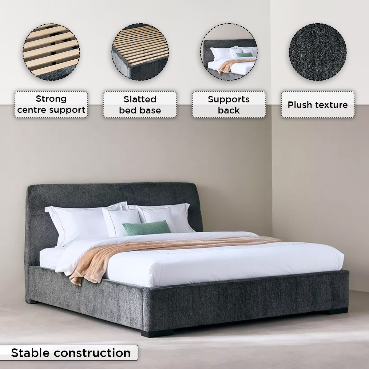سرير كينج منجد من دونا بيرنارد - 180 × 200 سم-hbxfurniture-bedsandbedsets-upholsteredbeds-king-image-6