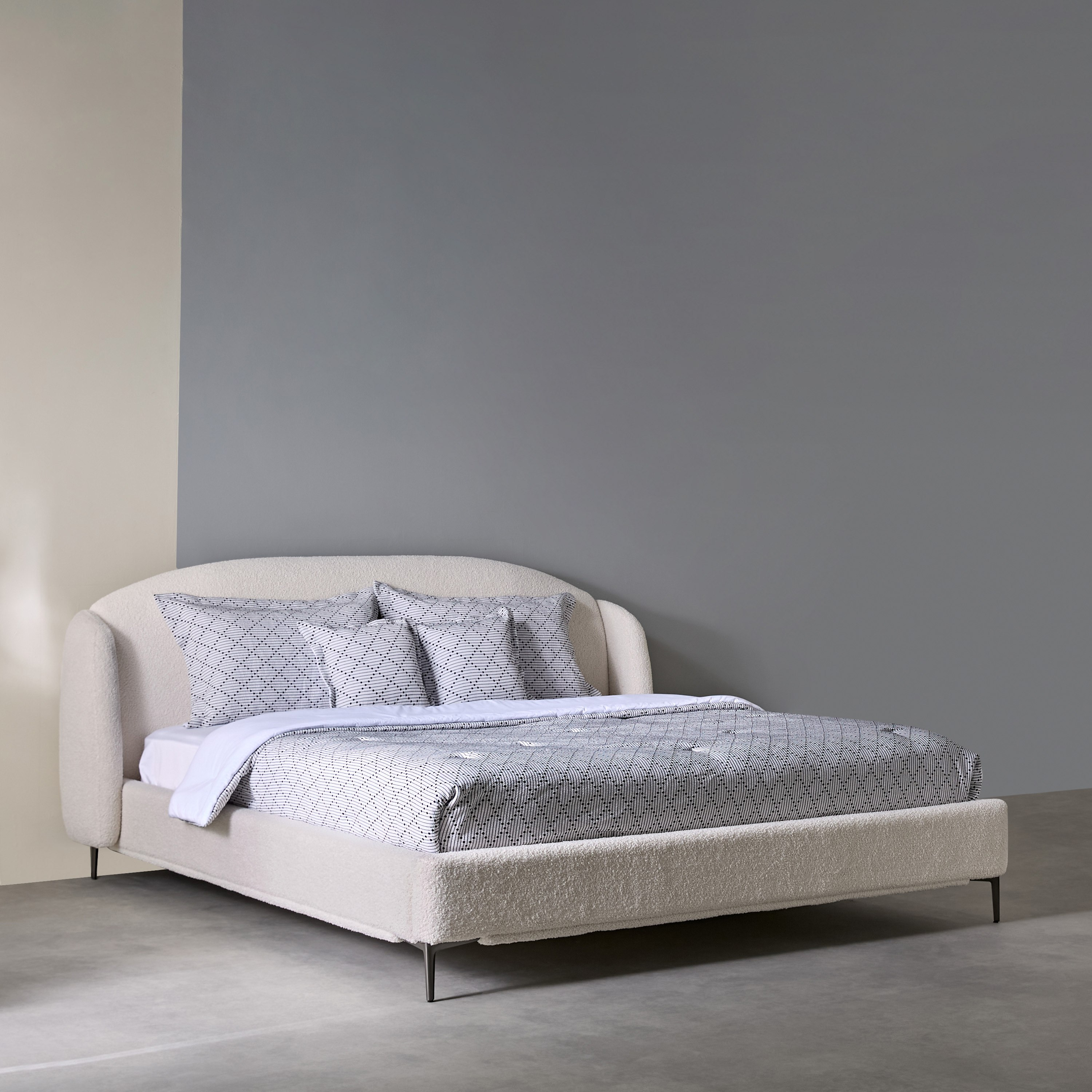 Woodson upholstered standard infomercial bed
