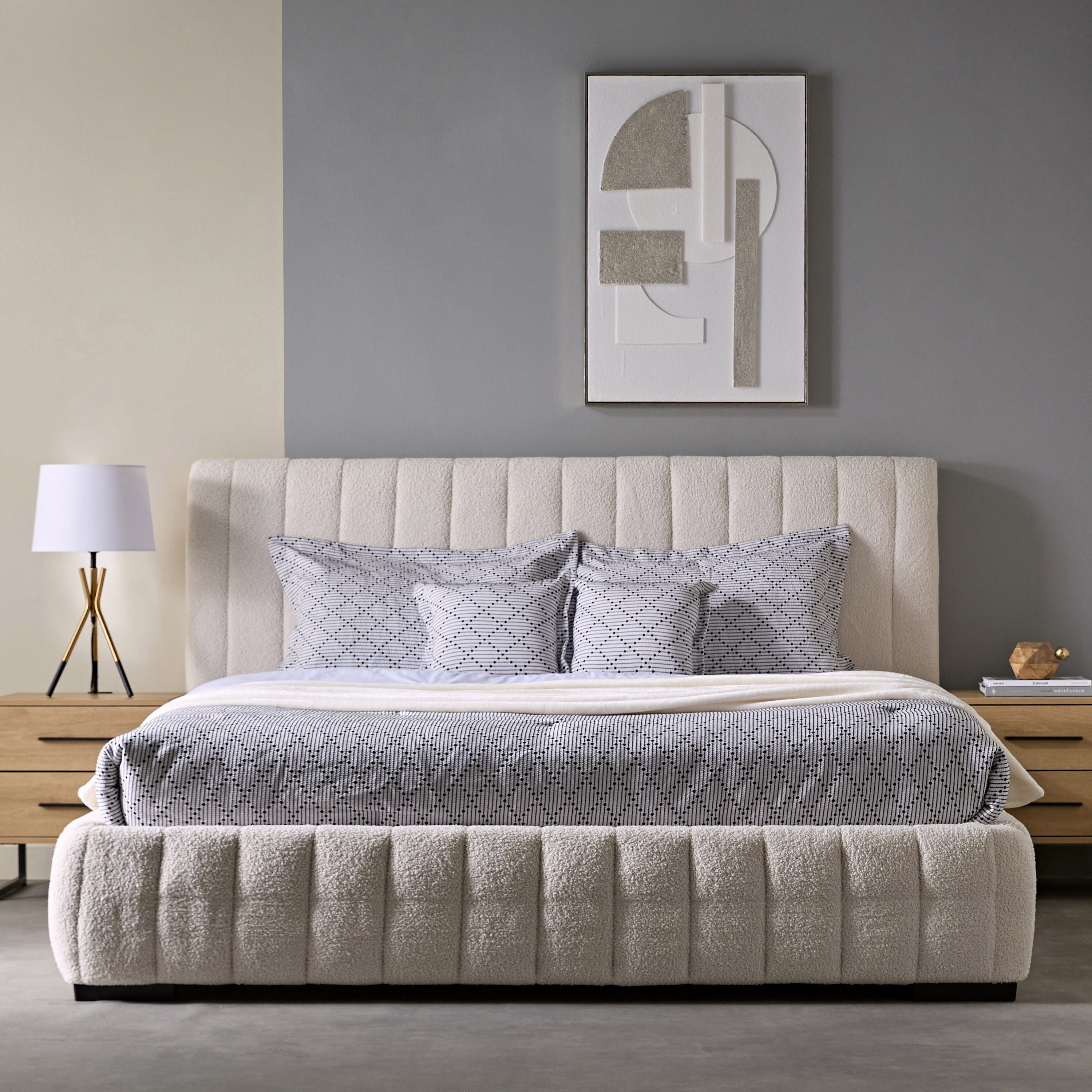 سرير كينج منجد أوربان من فرانكفورت - 180 × 200 سم-hbxfurniture-bedsandbedsets-upholsteredbeds-king-image-10