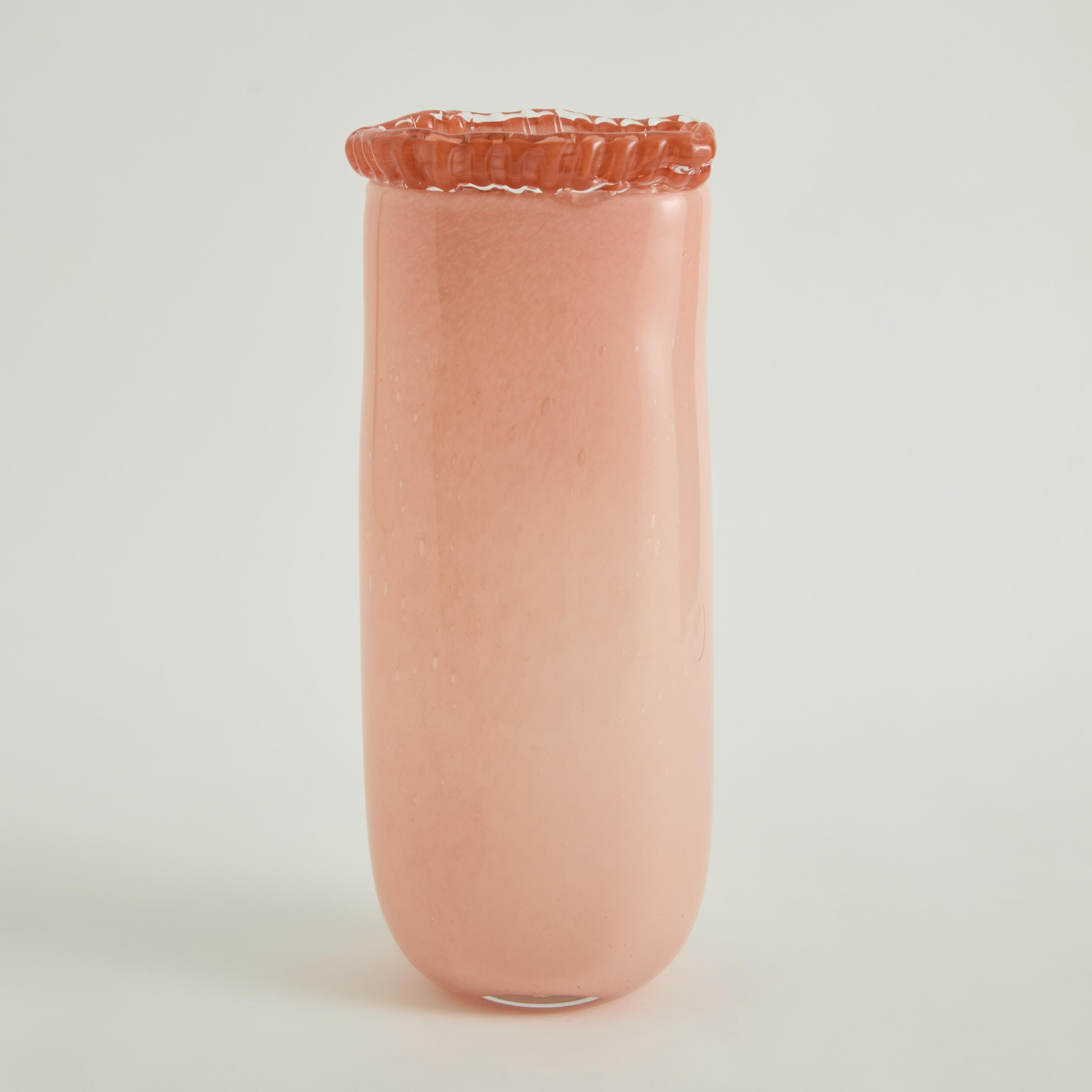 Reva Handmade Premium Glass Vase with Rim - 14.5x10x31 cm-PROMO_HB_AE_B2G2_011025-image-5